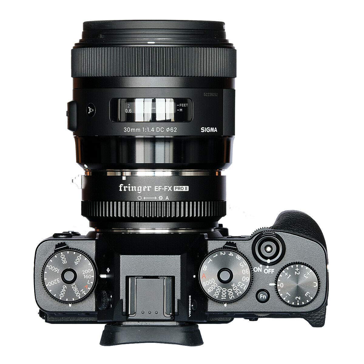 Fringer Ef Fx Pro Ii Fuji Auto Focus Mount Adapter Built In Electronic Aperture Automatic Compatible With Canon Eos Ef Lens To Fujifilm X Mount X T3 X T4 X Pro3 X T30Ii X S10 Xh2S Xt30 X T50 Xe4 X T5