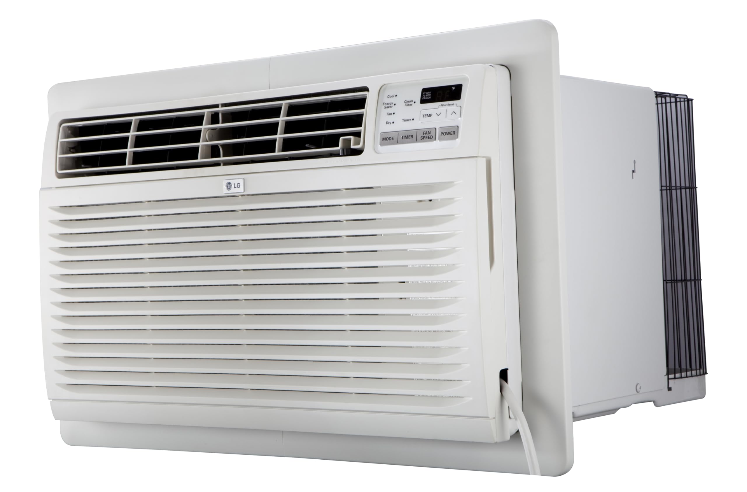 LG 9,800 BTU Through-the-Wall Air Conditioner, Cools 450 Sq.Ft. (18 x 25 Room Size), Electronic Control with Remote, 2 Cooling