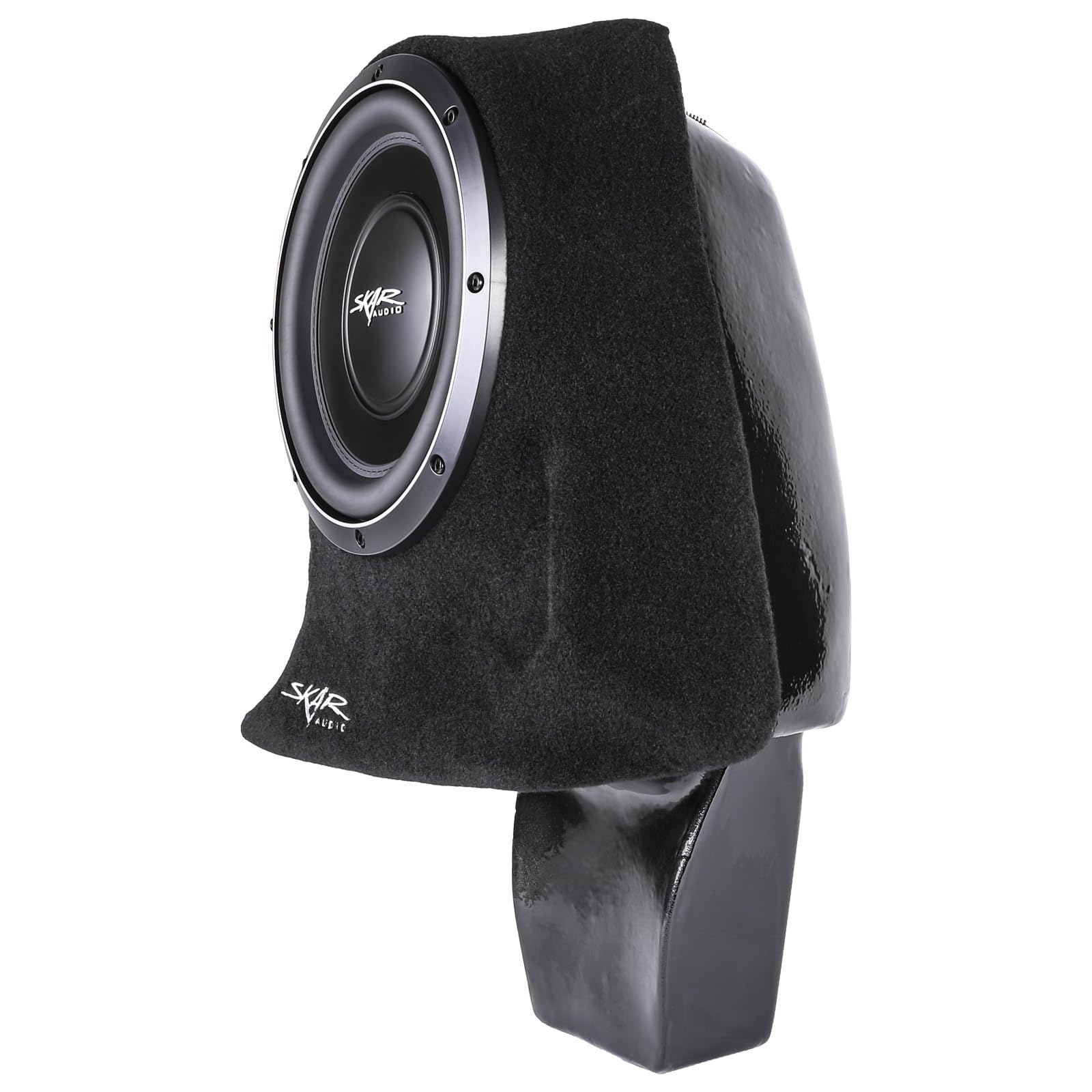 Skar Audio Single 10 Loaded Sealed Subwoofer Enclosure Compatible With 2011-2025 Dodge Durango Vehicles