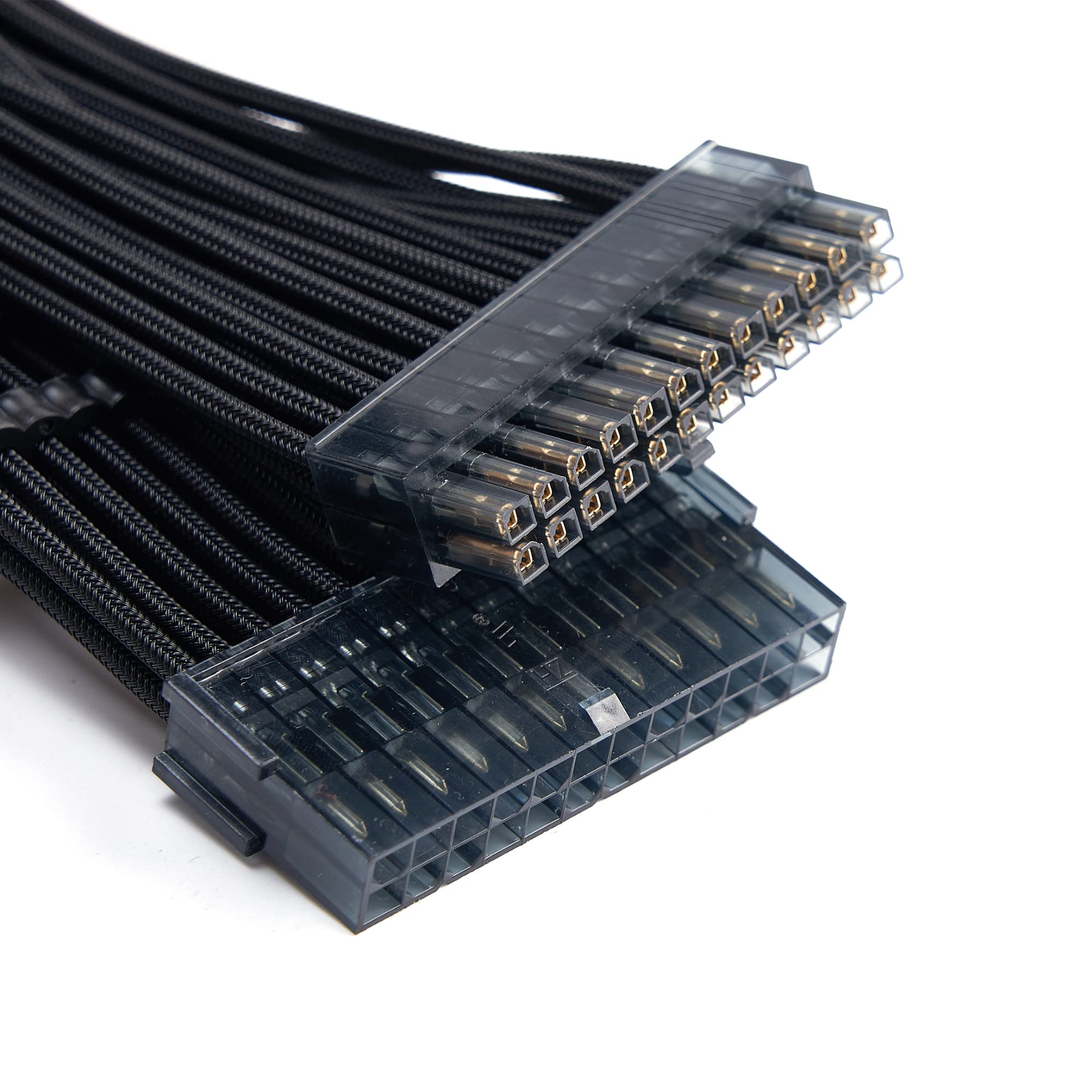 Formulamod Sleeve Extension Power Supply Cable Kit 18Awg Atx 24P+ (2) Eps 8 P+(3) Pci E8 P With Combs For Psu To Motherboard/Gpu