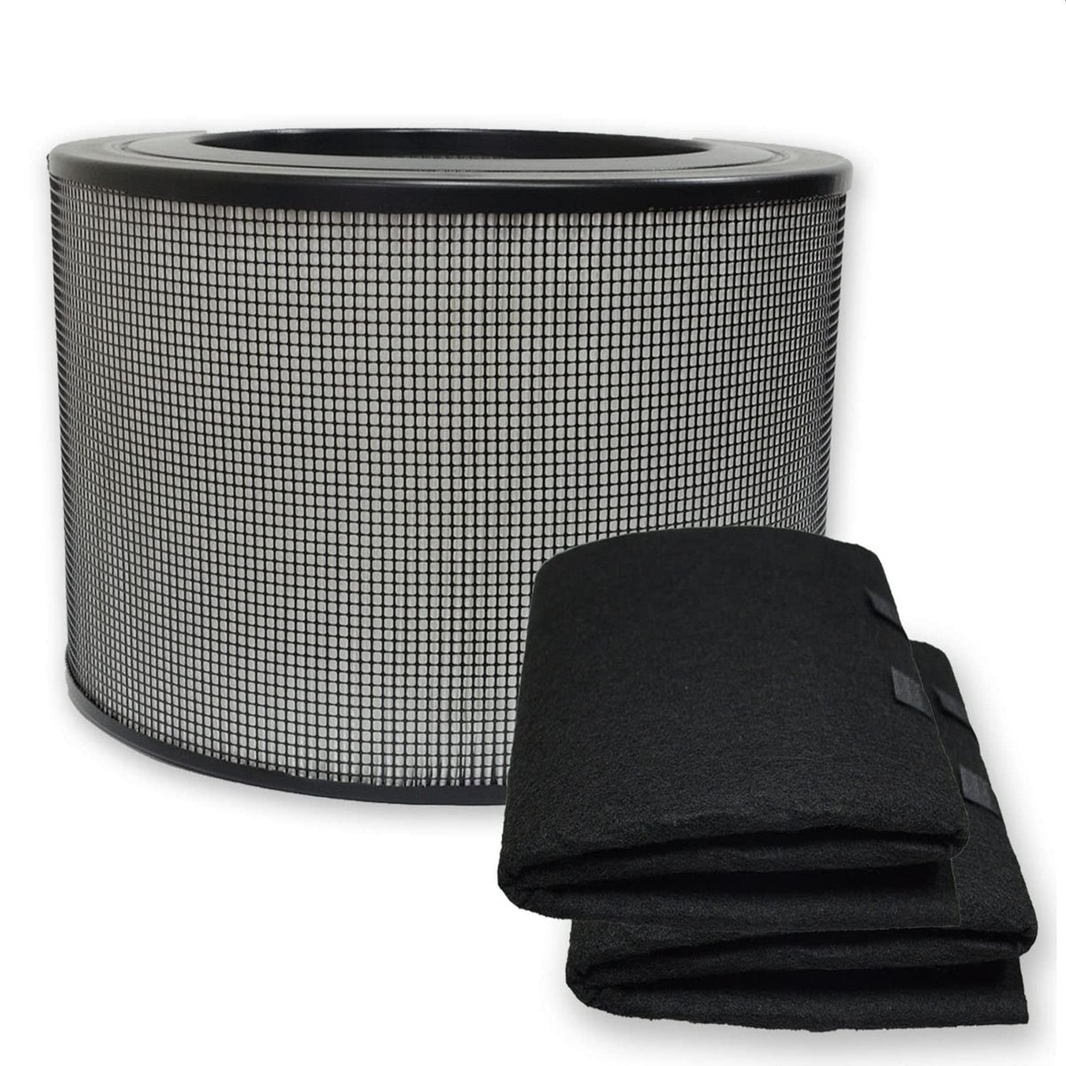 Pureburg Replacement True Hepa Filter Kit Compatible With Honeywell 24000 50250 S, H13 Activated Carbon Pre Filter Air Clean Dus