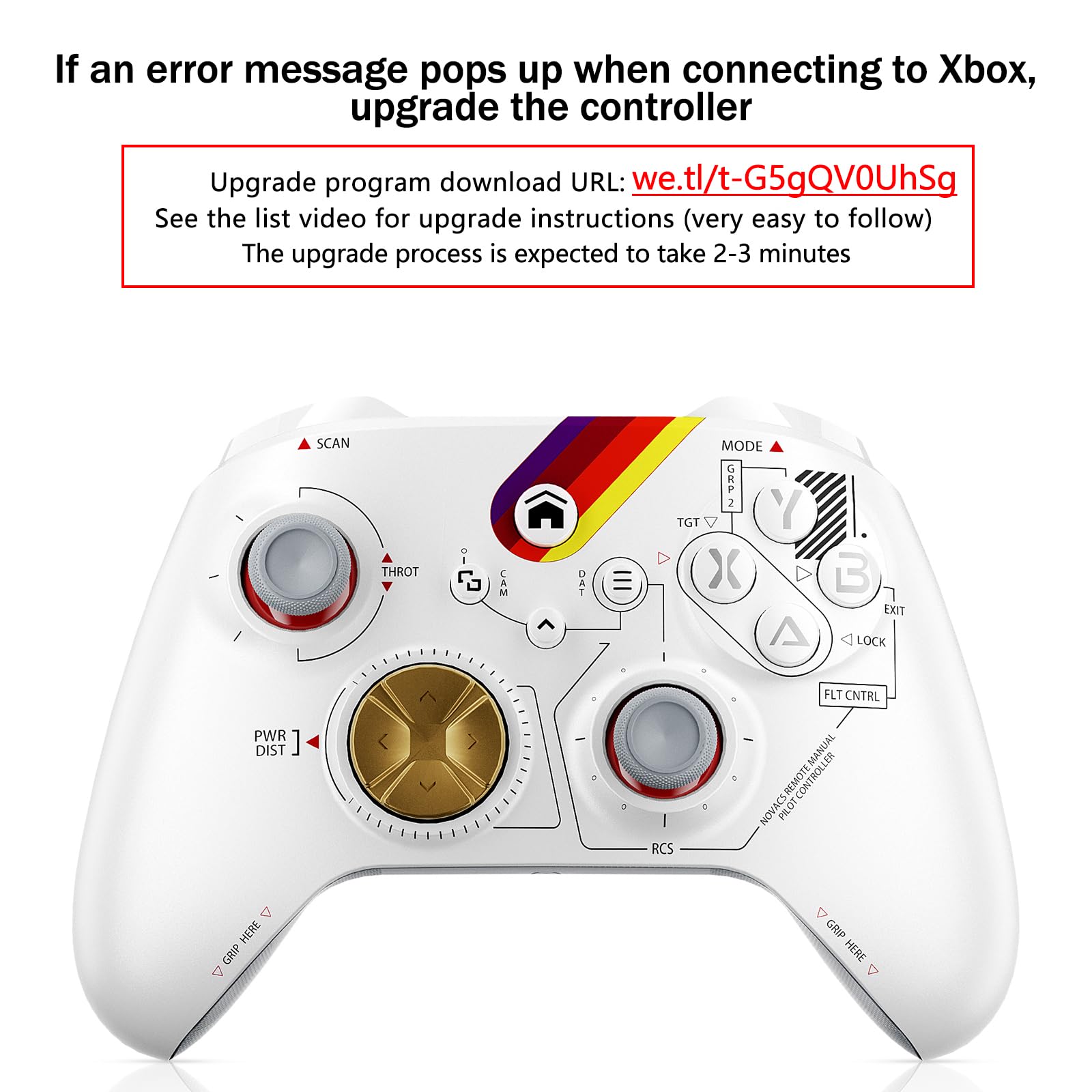 Dinosoo Wireless Controller For Xbox Series X/S/Xbox One Android Pc, Bluetooth Hall Effect Joysticks Dual Vibration Turbo Functi