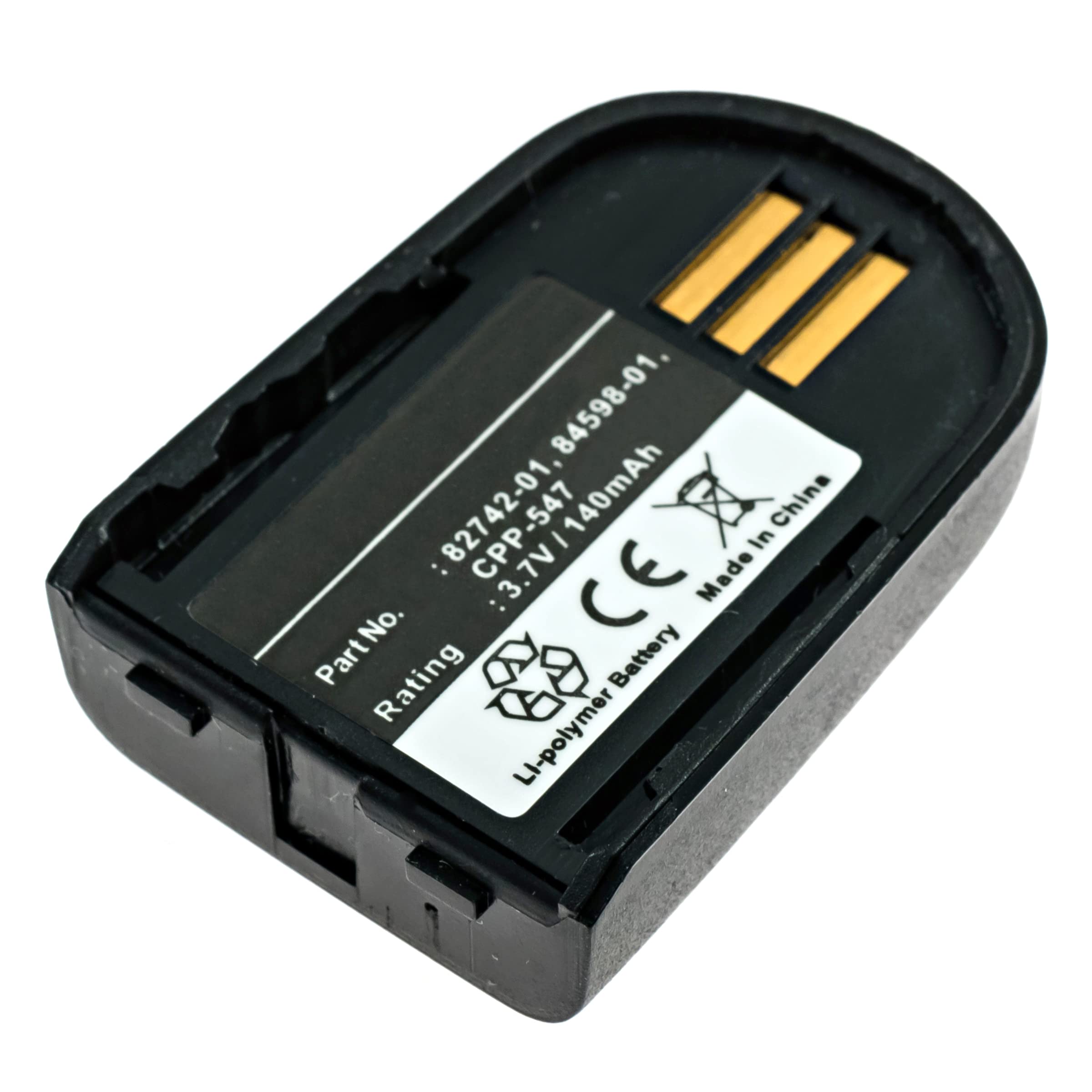 Plantronics 82742 01 Cordless Phone Battery Li Pol, 3.7 Volt, 140 Mah   Ultra Hi Capacity   Replacement For Plantronics 82742 01 84598 01 Rechargeable Batteries