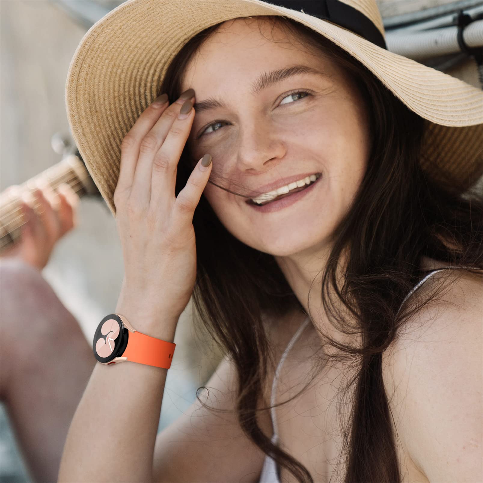 Apbands 20Mm Band Compatible For Samsung Galaxy Watch 4 44Mm 40Mm/Galaxy Watch 4 Classic 42Mm 46Mm/Active/Galaxy Watch 3 41Mm/Ga