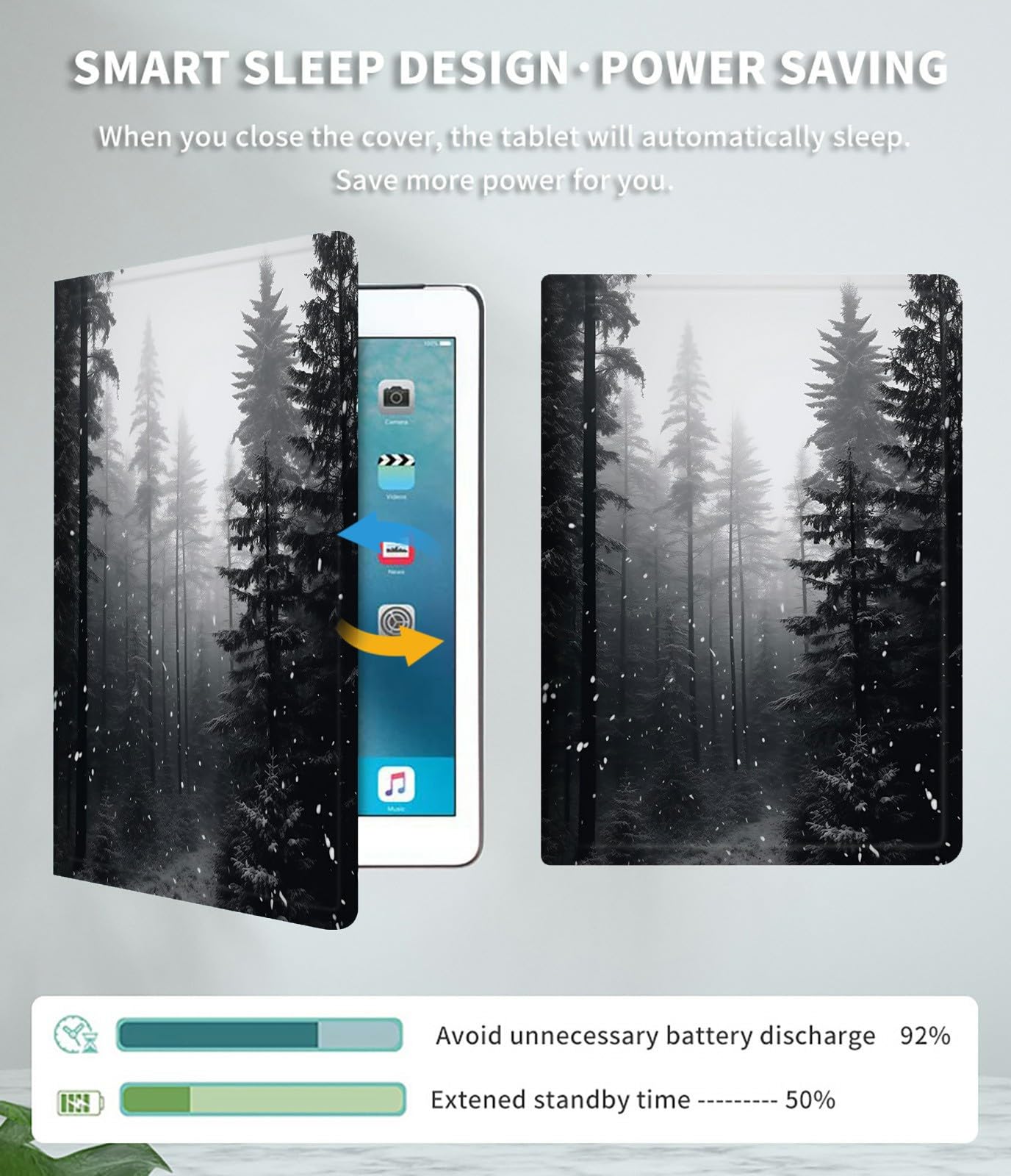 Case For 6'' Kindle 11Th Generation 2022 Release Only Pu Leather Slim Folio Lightweight Cover With Smart Auto Wake/Sleep Protect