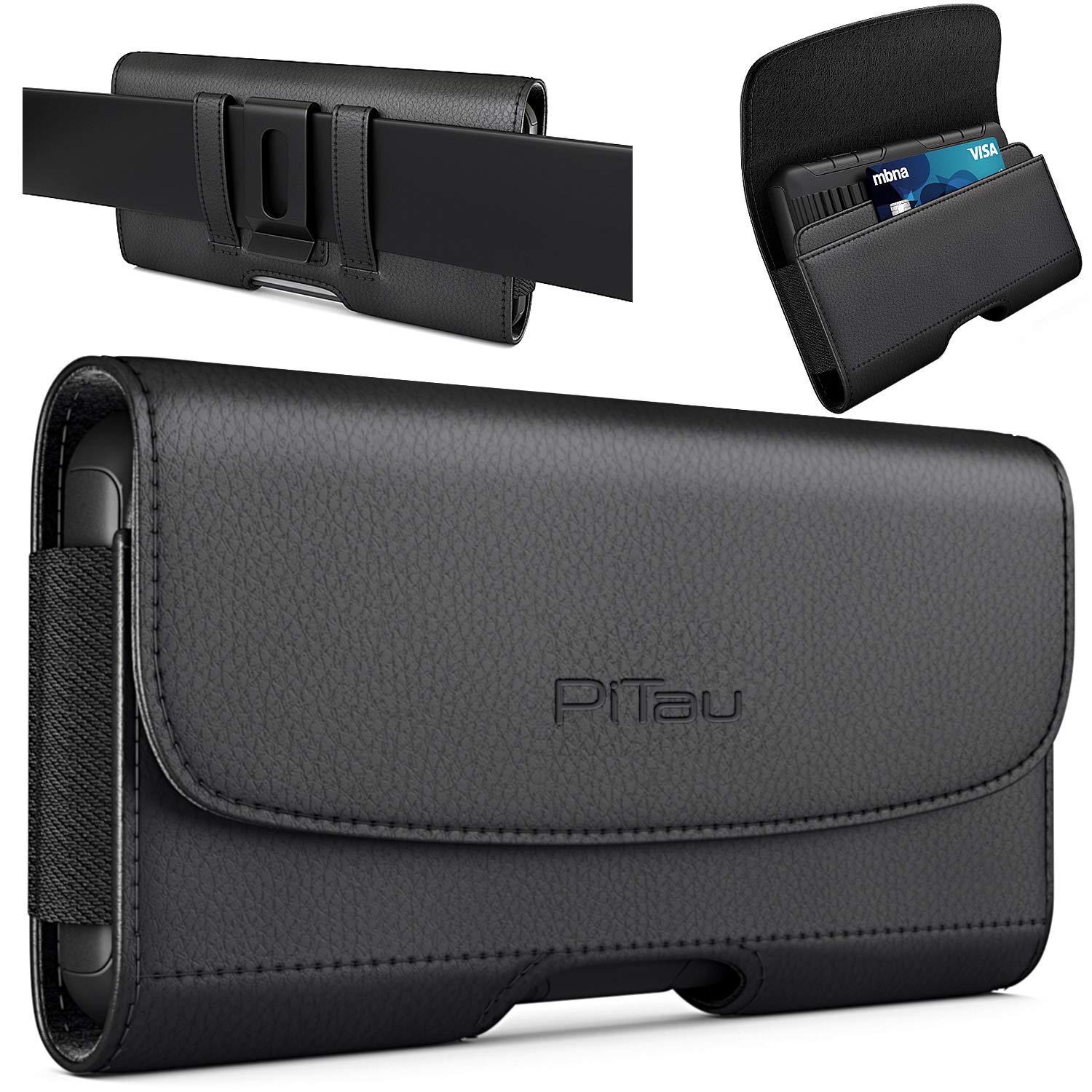 Pitau Holster For Iphone 16 Plus 16 Pro Max 15 Plus 15 Pro Max 14 Pro Max 13 Pro Max 12 Pro Max 11 Pro Max Xs Max 8 Plus Cell Ph