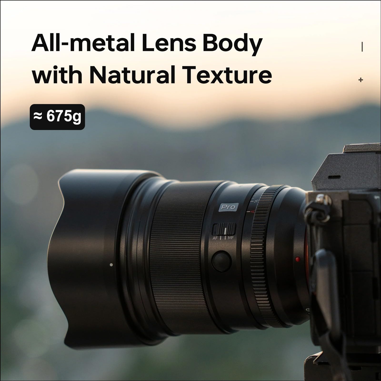 Viltrox 75Mm F/1.2 F1.2 Pro E-Mount Ultra Wide Angle Autofocus Aps-C Prime Lens For Sony E-Mount Camera A6600 A6500 A6300 A6000