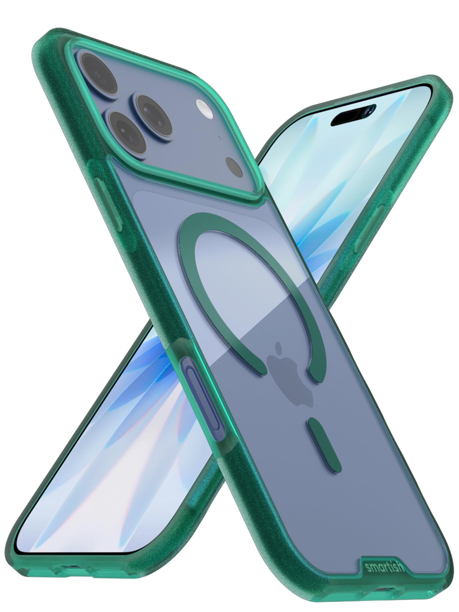 Smartish iPhone 17 Pro Max MagSafe Clear Case - Gripmunk Magnetic Slim Case [Lightweight + Protective] Anti-Yellowing Thin Grip 