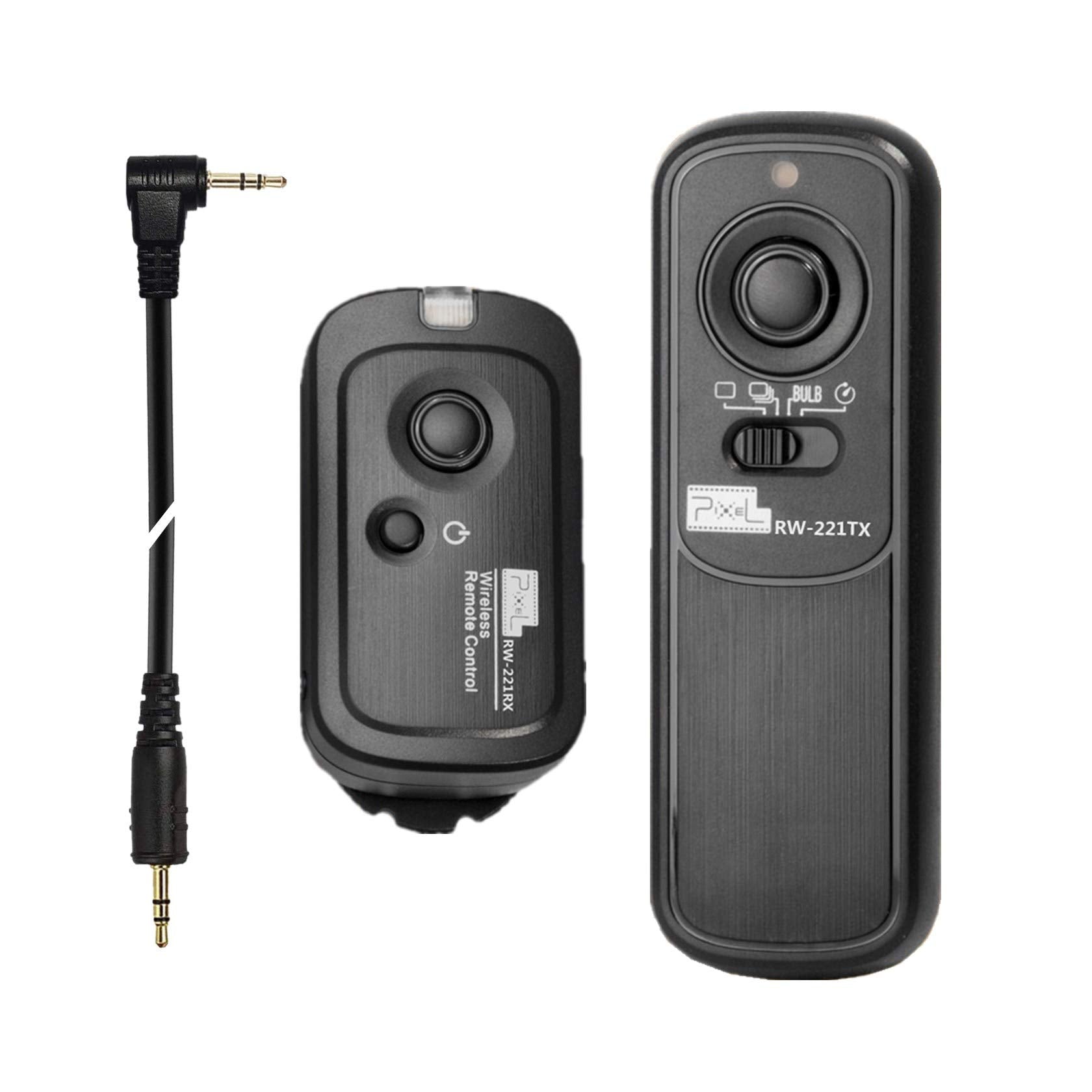 Pixel 2.4GHz Digital Wireless Remote Shutter Release E3 Compatible with Canon, Pentax, Contax, Sigma, etc. Replaces Canon RS-60E