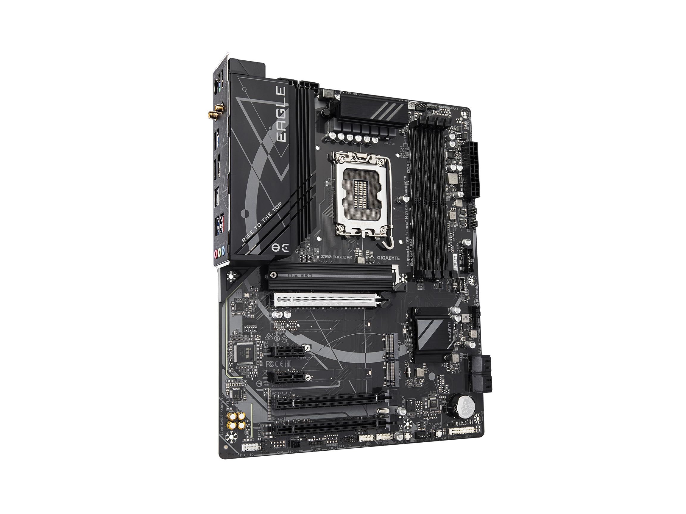 Gigabyte Z790 Eagle Ax Lga 1700 Intel Z790 Atx Motherboard With Ddr5, M.2, Pcie 5.0, Usb 3.2 Gen2X2 Type C, Intel Wi Fi 6E, 2.5G
