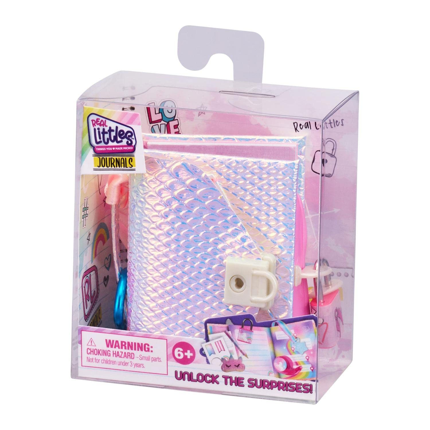 REAL LITTLES LINIEX Notebook/Diary - Model 86746829 - Perfect for Kids, Fun Design