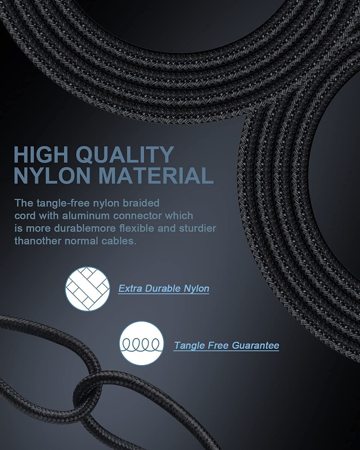 2Pack/10Ft Usb To Lightning Cables, Braided Iphone Charger Wire, Apple Certified Fast Charging Power Cord For Iphone 14 13 Pro M