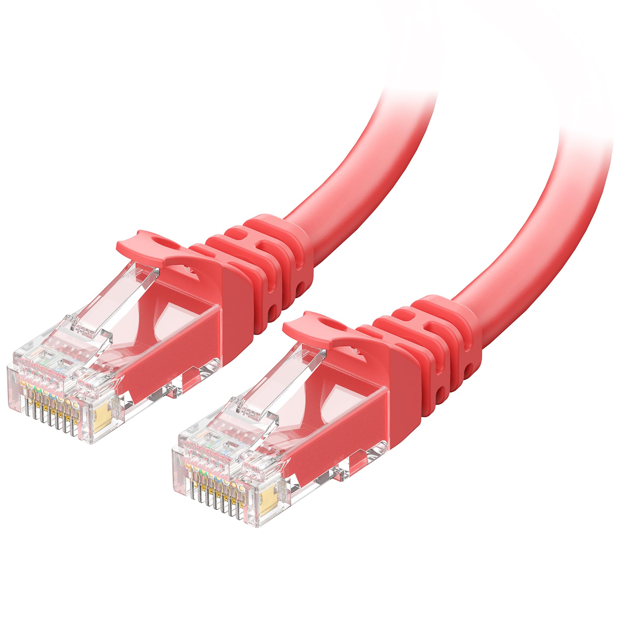 Cable Matters 10Gbps Snagless Cat 6 Ethernet Cable   6Ft, Cat 6 Cable, Cat6 Cord, Ethernet Cord, Red