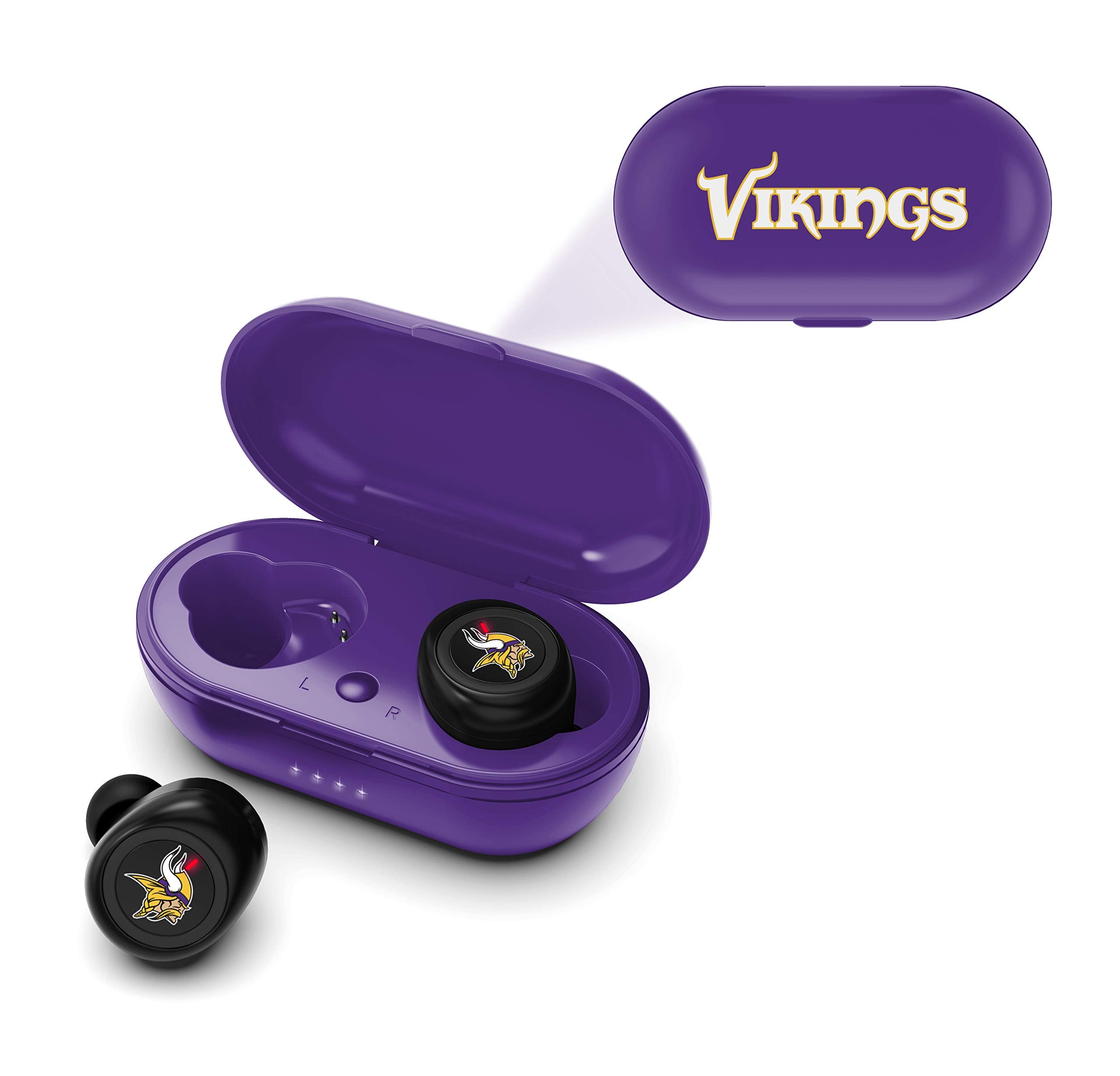 Soar Nfl True Wireless Earbuds, Minnesota Vikings
