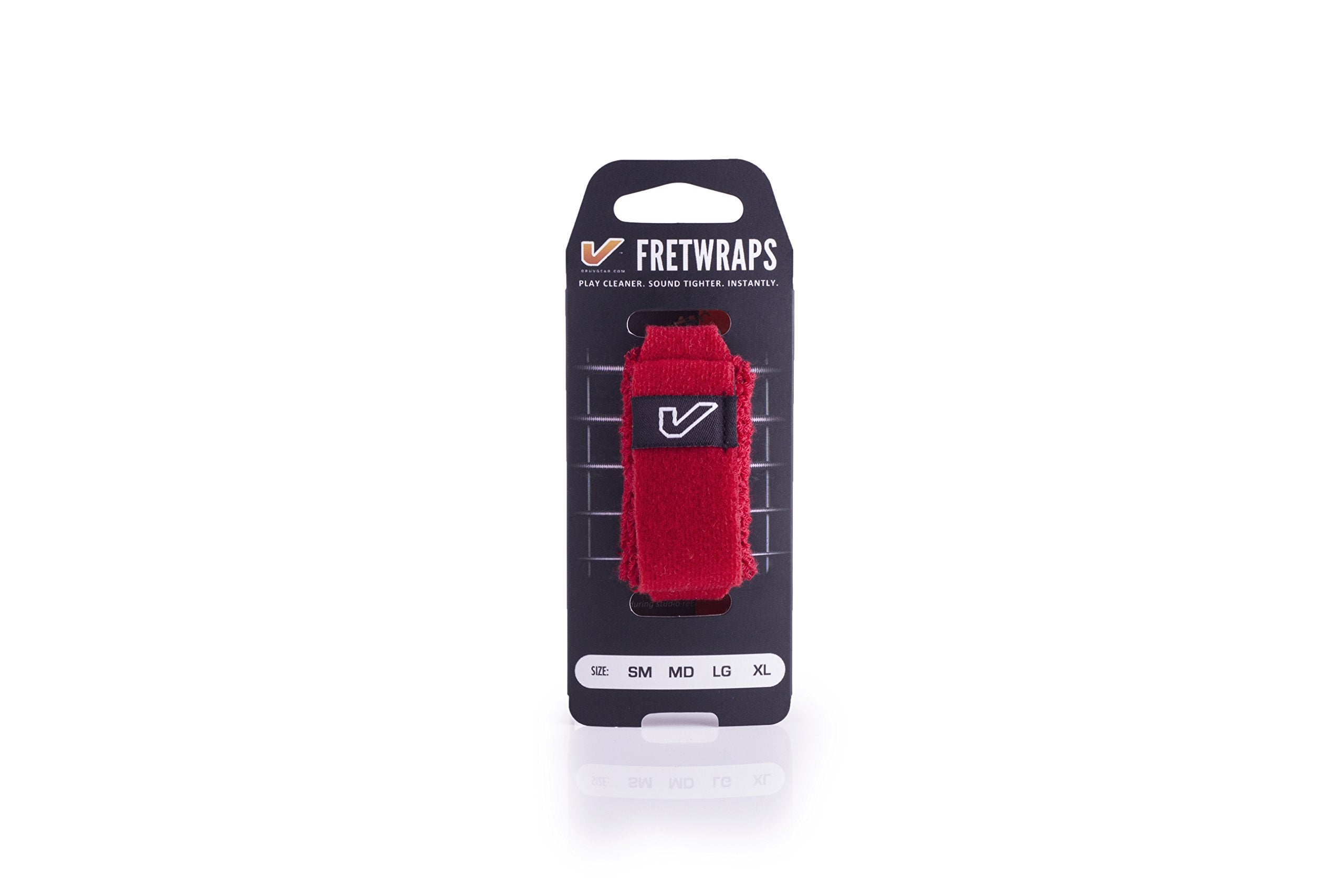 Gruv Gear Fretwraps Hd 'Fire' String Muter 1 Pack (Red, Extra Large) (Fw 1Pk Red Xl)