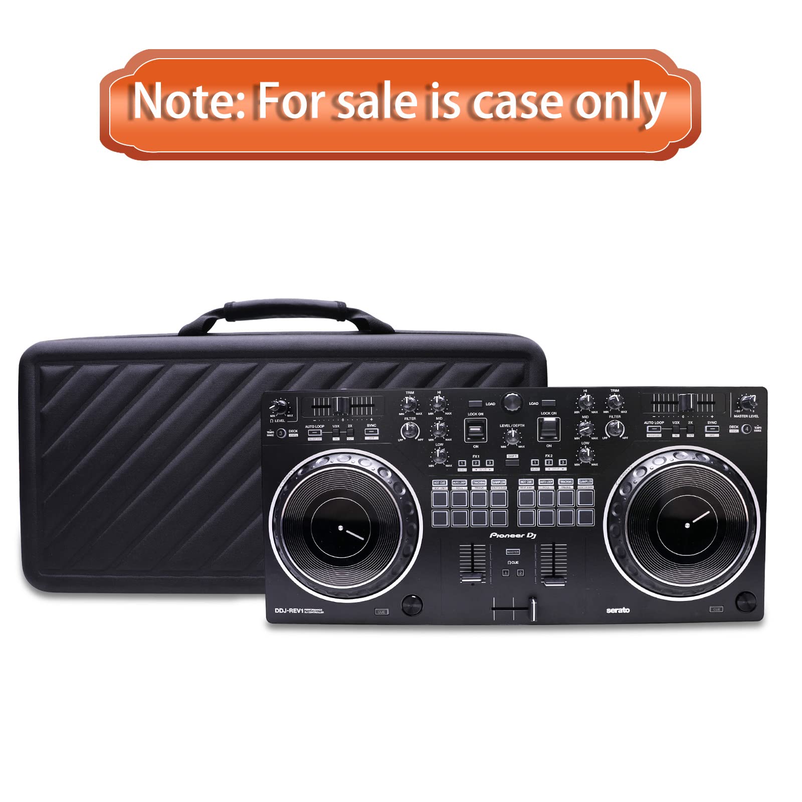 Ltgem Eva Hard Case For Pioneer Dj Dj Controller (Ddj-Rev1) - Travel Protective Carrying Storage Bag, Only One Case Is Sold (21