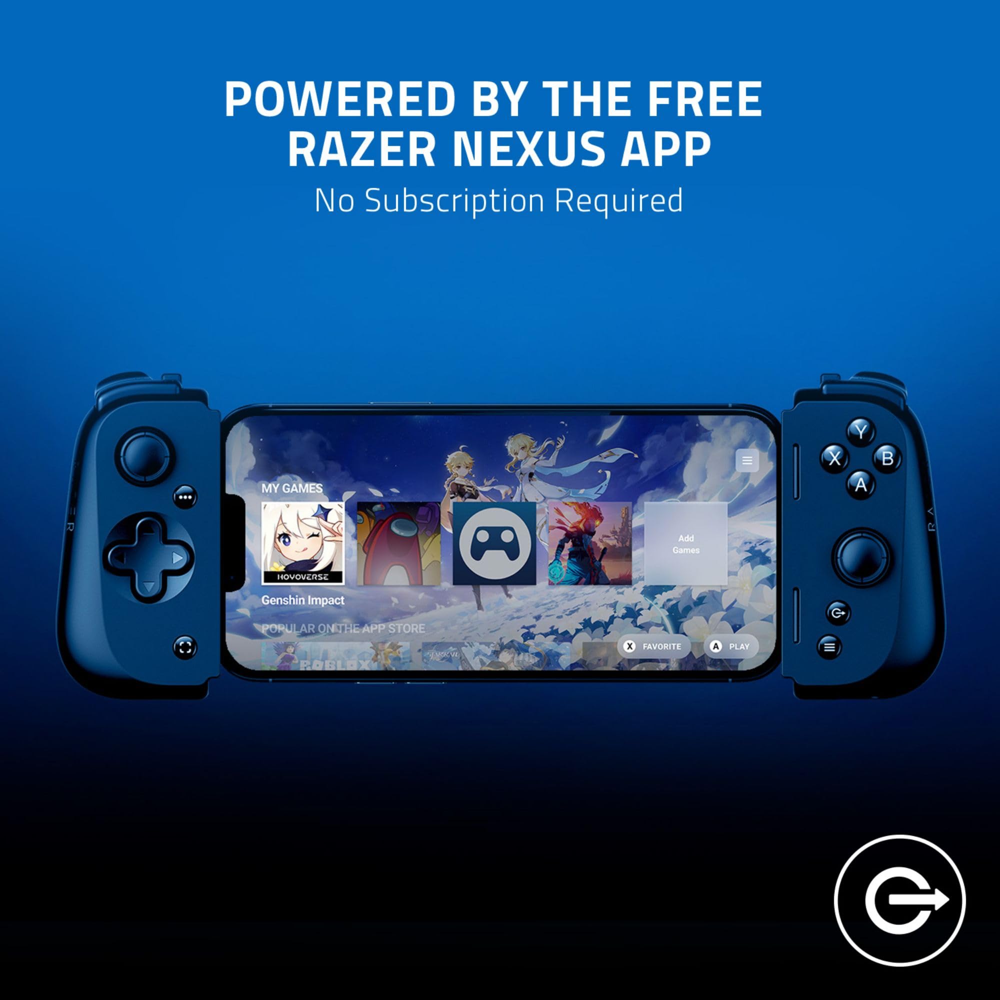 Razer Kishi V2 Mobile Gaming Controller For Iphone (Lightning): Console Quality Controls - Universal Fit W/ Extendable Bridge -