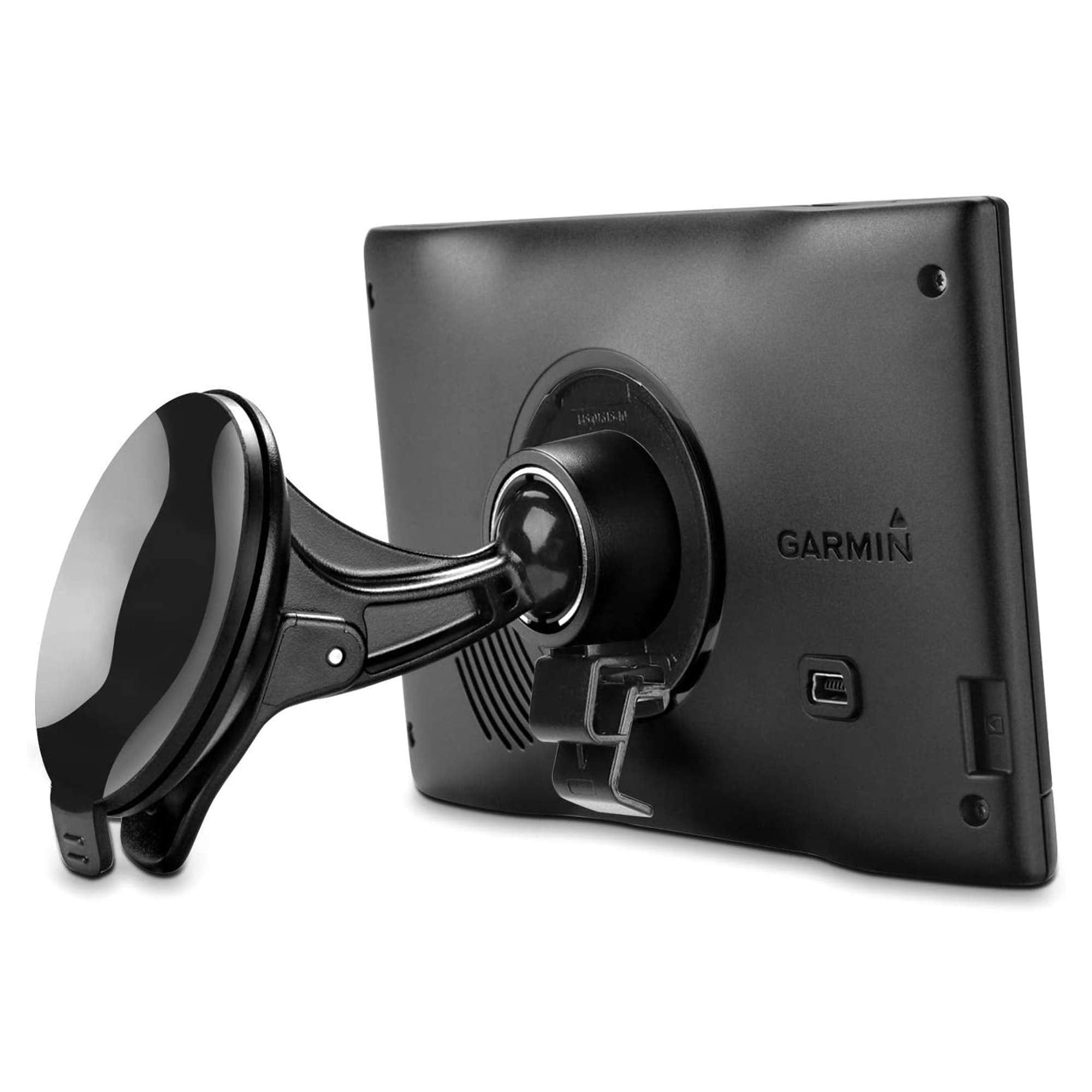 Yiephiot Gps Windshield Mount Holder For Garmin Nuvi Drive Drivesmart Series With 17Mm Swivel Ball Mounting Pattern, Suction Cup Mount