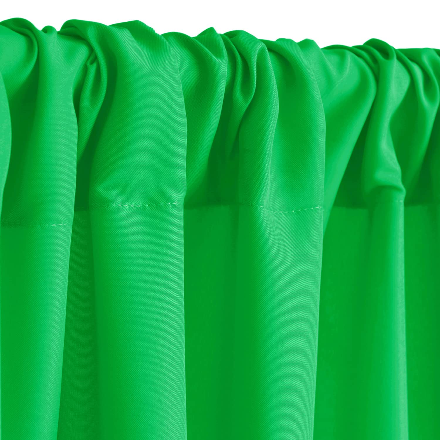 Hiasan Green Screen Backdrop Curtains For Parties, Polyester Photography Backdrop Drapes For Family Gatherings, Wedding Decorati