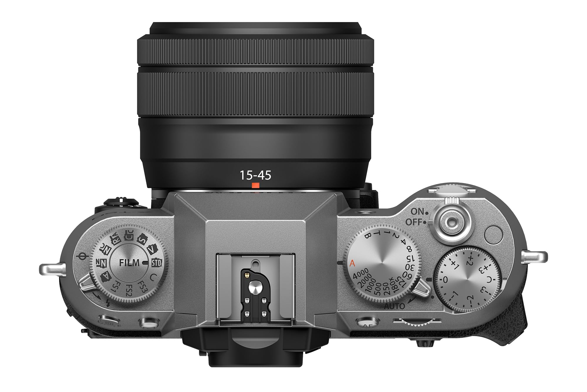 Fujifilm X-T50 Mirrorless Digital Camera Xc15-45Mmf3.5-5.6 Ois Pz Lens Kit - Silver