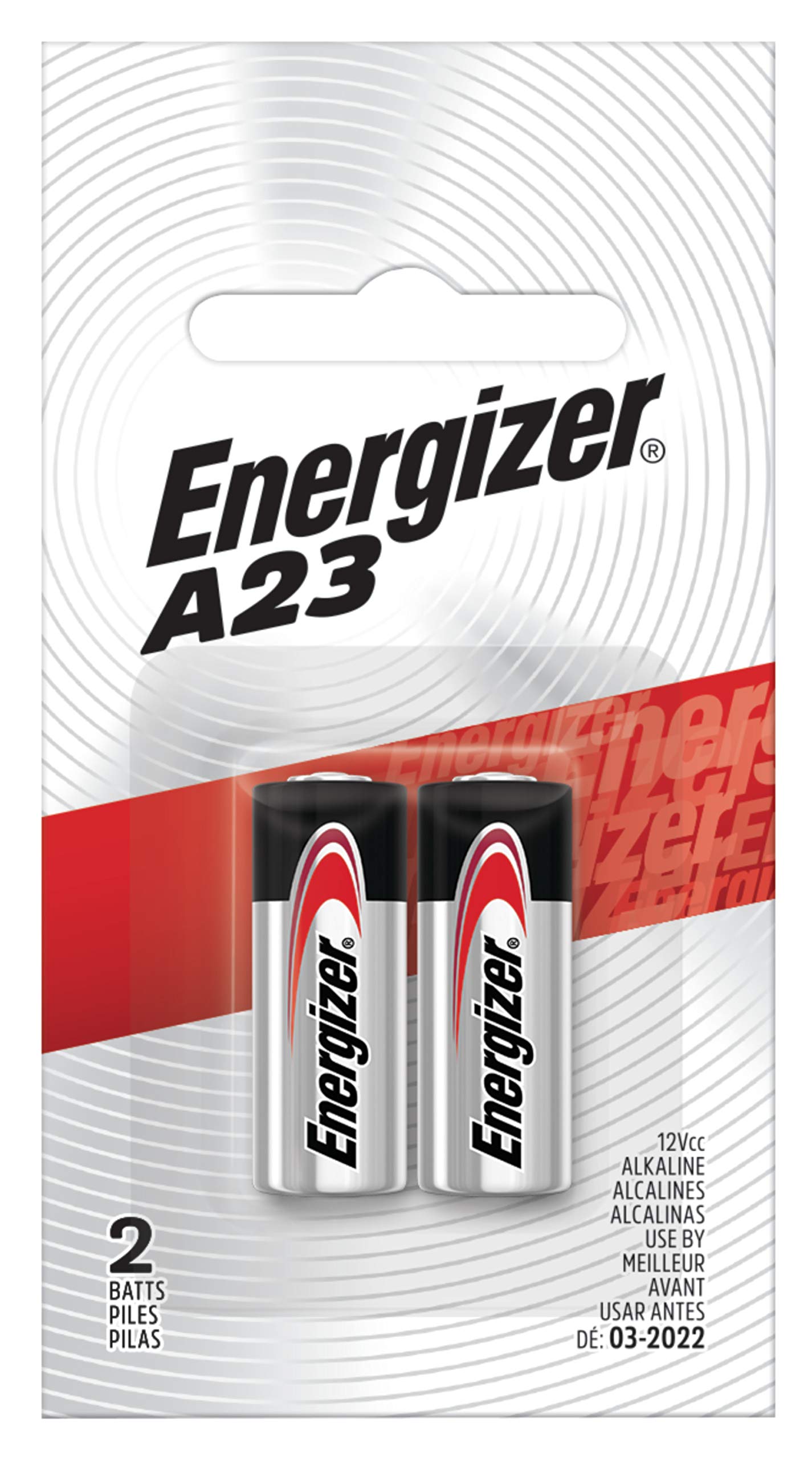 Energizer Miniature Alkaline Watch/Electronic Battery A23Bp 2, 2 Count