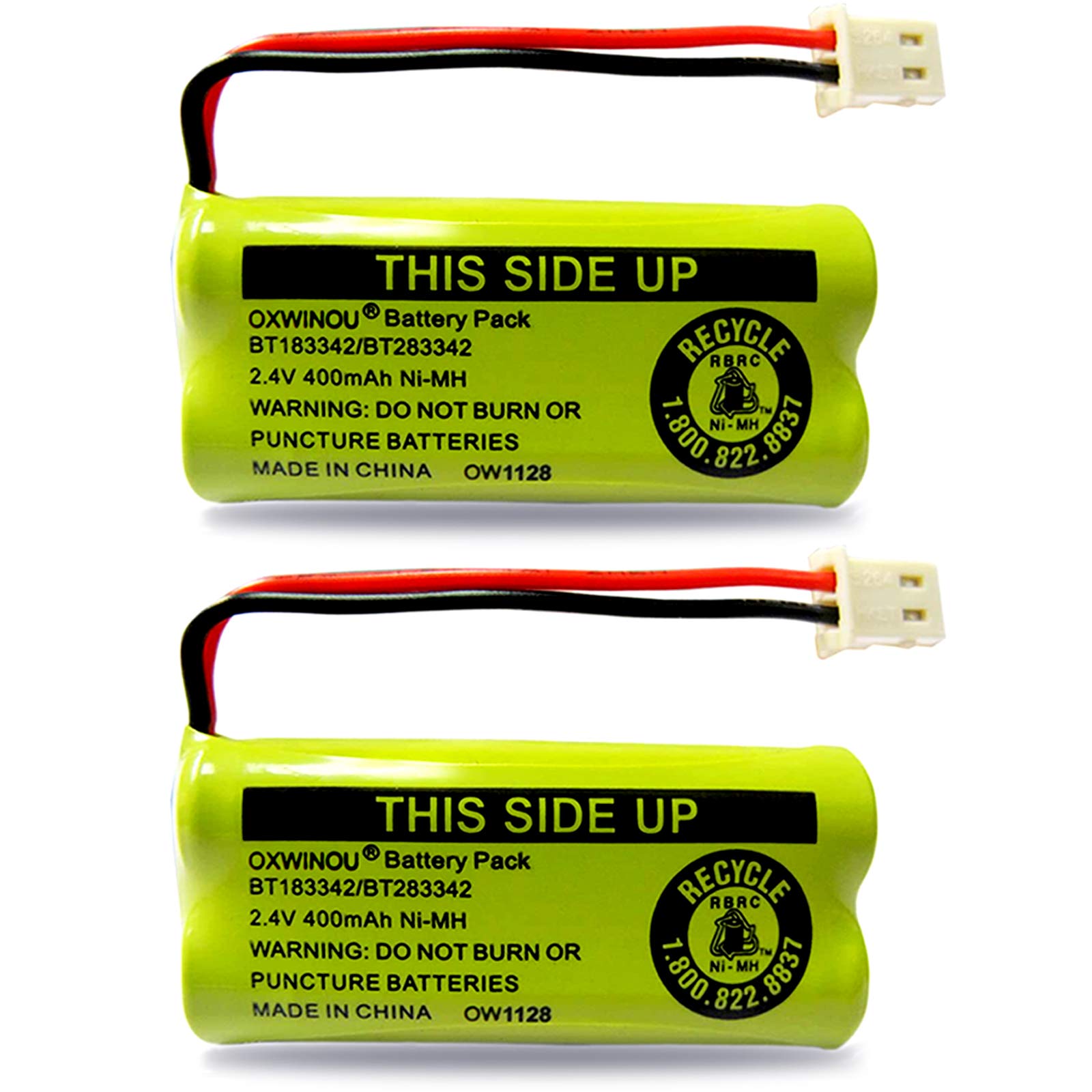 Oxwinou Replacement Battery Bt183342/Bt283342 Bt166342/Bt266342 Bt162342 / Bt262342 Bt166342 Compatible With Cs6114 Cs6419 Cs671