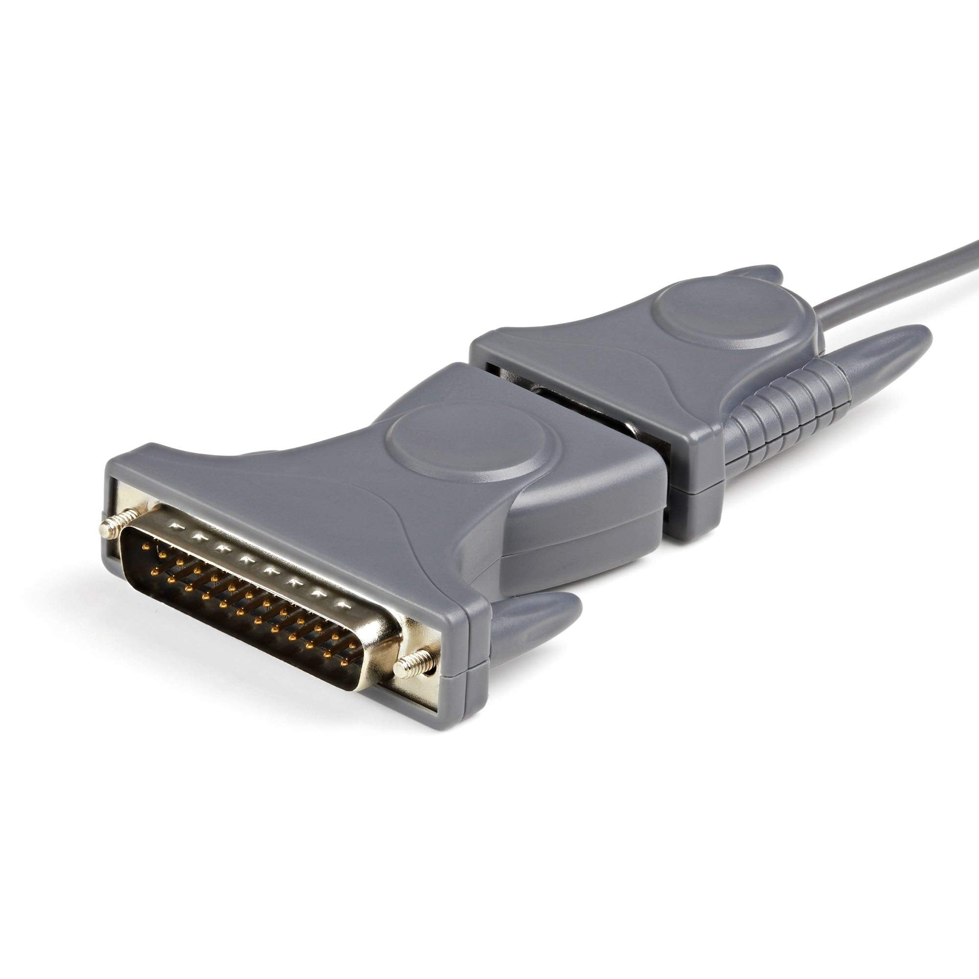 Startech.Com 3Ft (1M) Usb To Serial Cable, Db9/Db25 Rs232 To Usb Converter, Prolific, Usb To Serial Adapter For Plc/Printer/Scan
