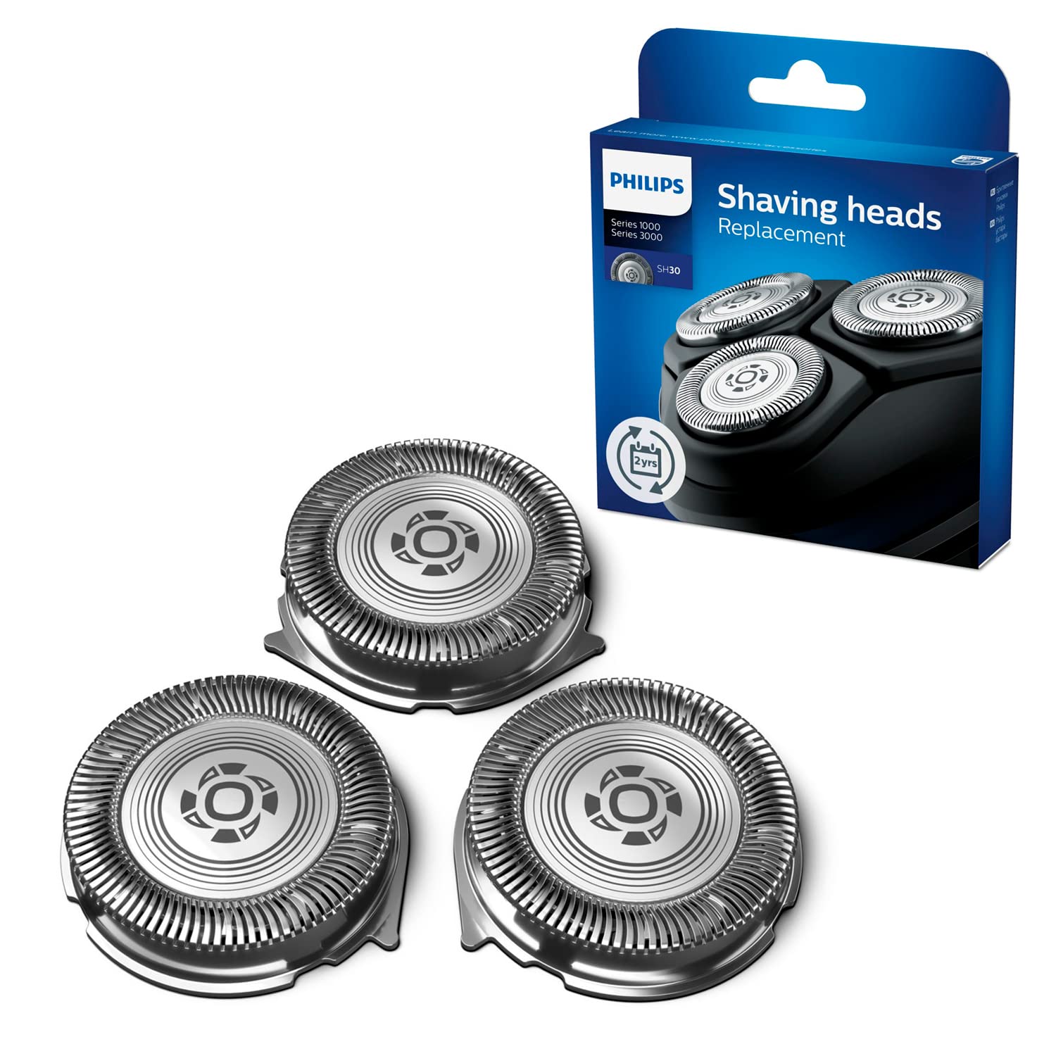 Philips Sh30 Replacement Blades For Series 3000 Electric Shavers