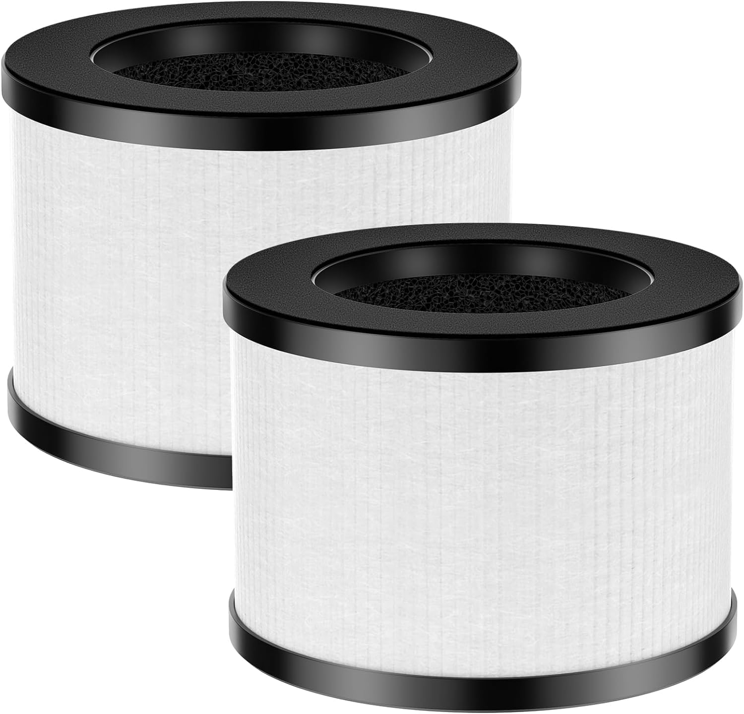 2Pack TZ-K1 Replacement Filter for ToLife TZ-K1, FreAire KN-6391/HAP601 Air Purifier,MK01 & MK06 Air Purifier,3in1 H13 HEPA Filt