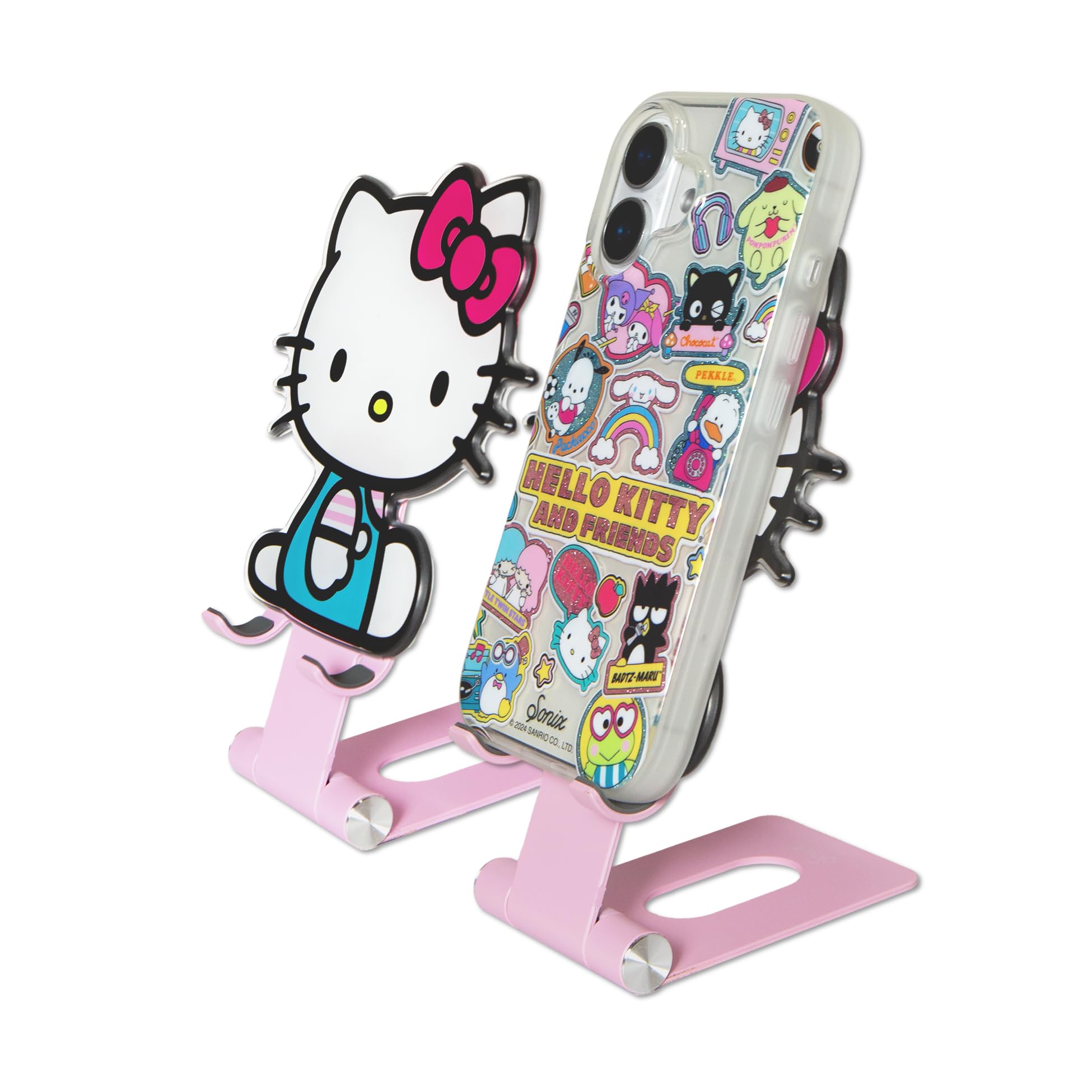 Sonix X Sanrio Character Phone Stand | Adjustable Cell Phone Holder, Desk Stand, Dock | Hello Kitty Classic