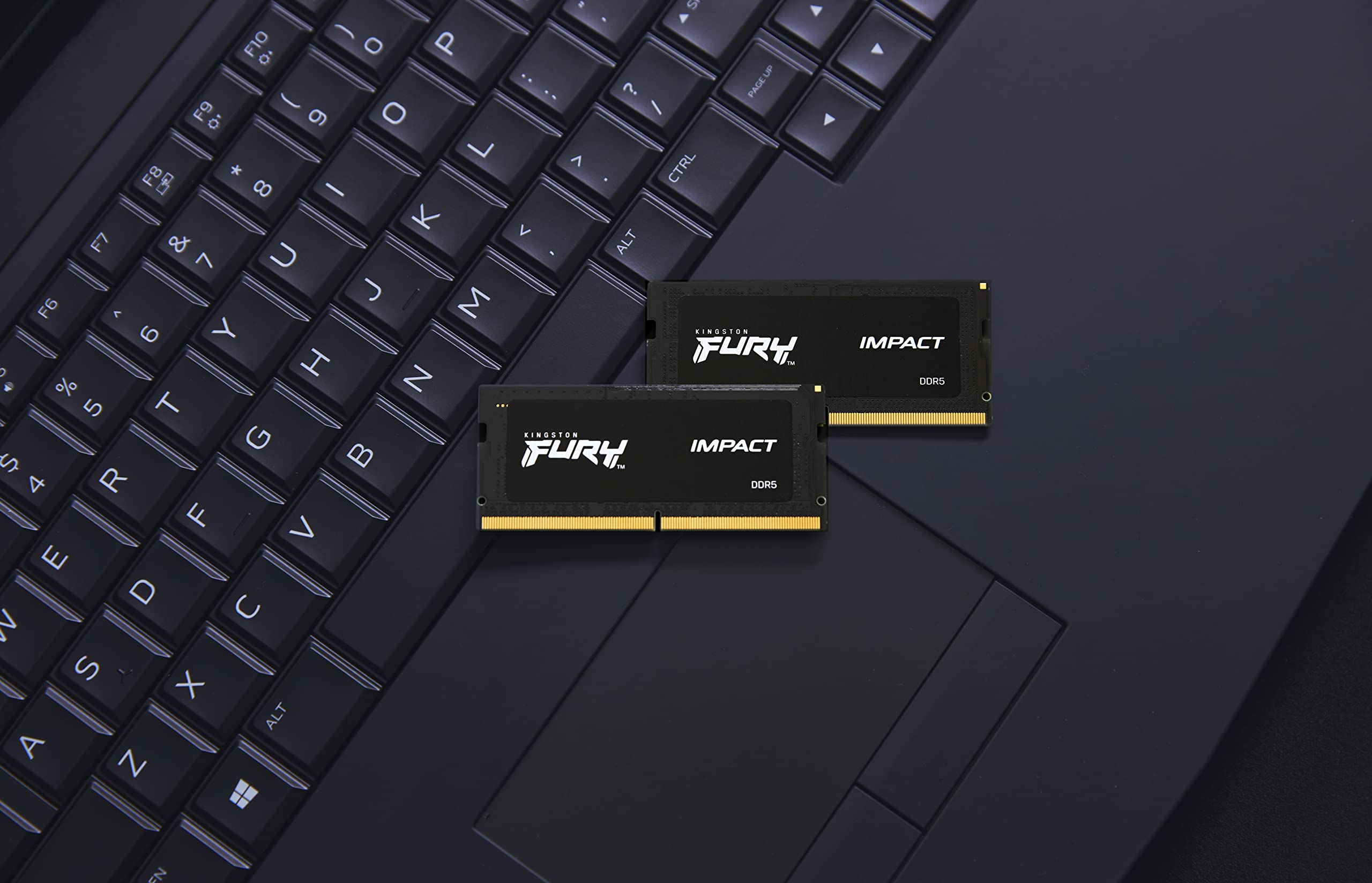 Kingston Fury Impact 32Gb (2X16Gb) 5600Mt/S Ddr5 Cl40 Laptop Memory Kit Of 2 | Lower Power Consumption | Intel Xmp 3.0 | Plug N