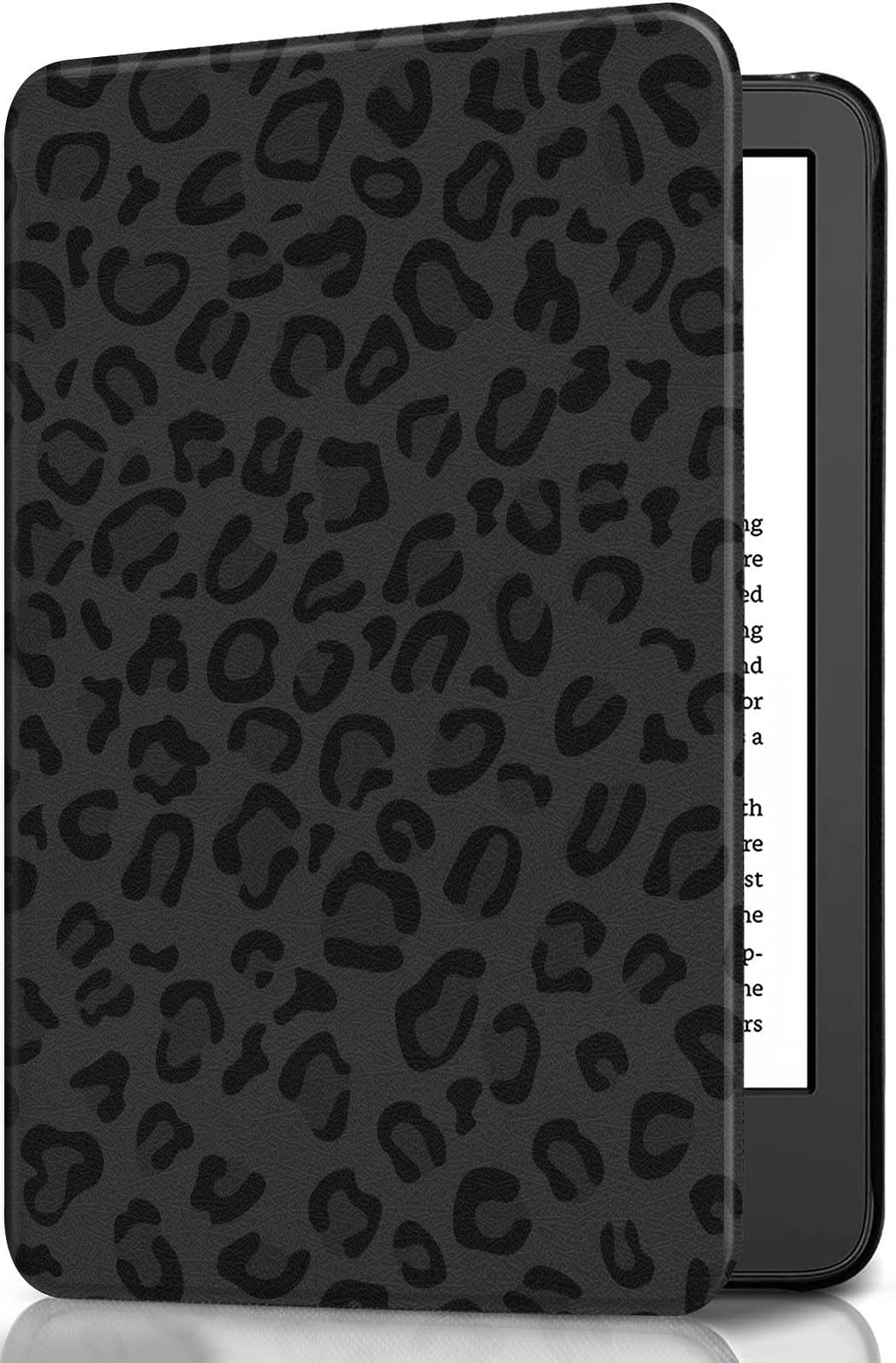 Qindaiwen Case For All New 6'' Basic Kindle 2022 Release (11Th Generation), Multiple Angle, Pu Leather Slim Folio Stand Smart Co