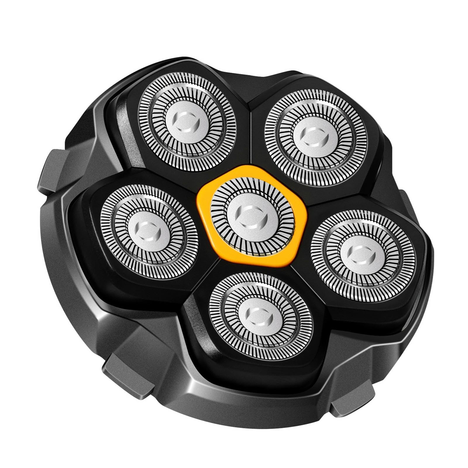 6D Magnetic Shaving Head Replacement Compatible With All 6D Magnetic Electric Razor.Magnetic Replacement Heads For Head Shavers