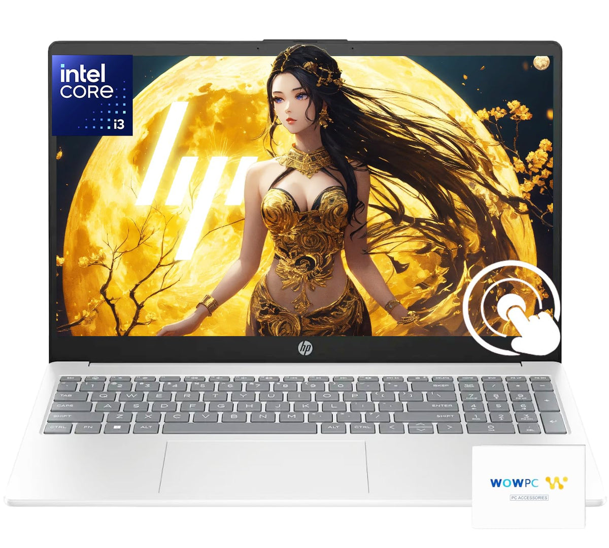Hp Pavilion 15.6'' Touchscreen Laptop | 8Gb Ram | 768Gb Storage (256Gb Ssd + 512Gb External Storage) | Intel 12Th-Gen 6 Core Pro