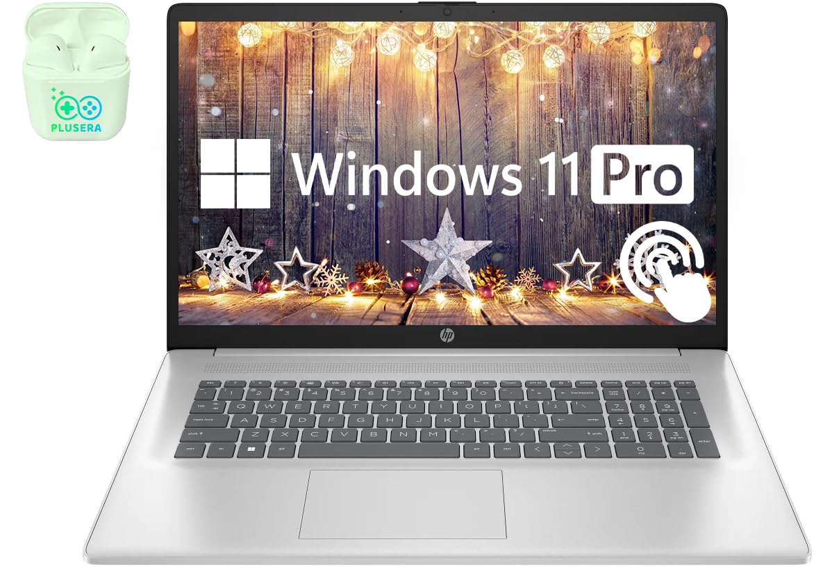 Hp 17.3'' Touchscreen Business & Student Laptop Computer, 16Gb Ram 512Gb Ssd, Amd Ryzen 5, 1600 X 900 Display, Windows 11 Pro La