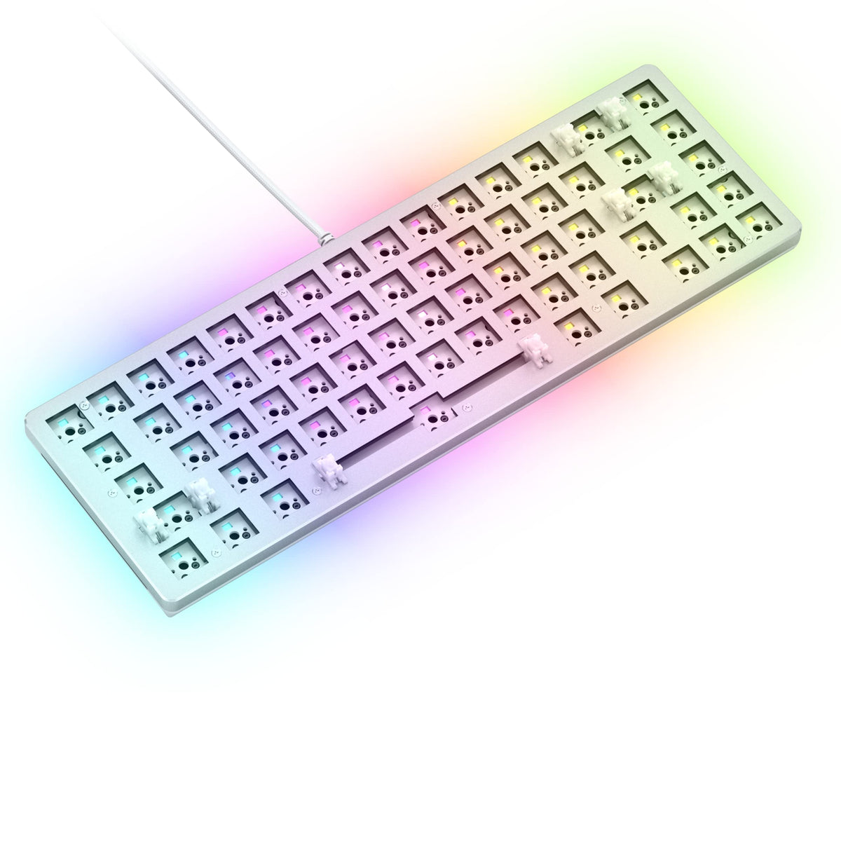 Glorious Gmmk 2 Gaming Barebones Keyboard   Hot Swappable Tkl Diy, Compact Mechanical Keyboard Kit  Wired, Rgb Backlit,  Pc Setu
