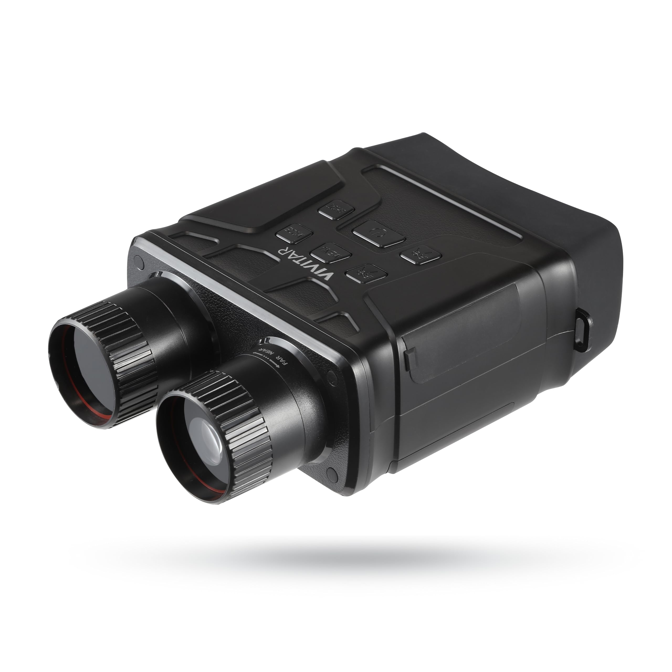 Vivitar Night Vision Binoculars Camera, 4X Optical Magnification, 2.7'' Full High Definition Lcd Display, 300M/ 985Ft Infrared D