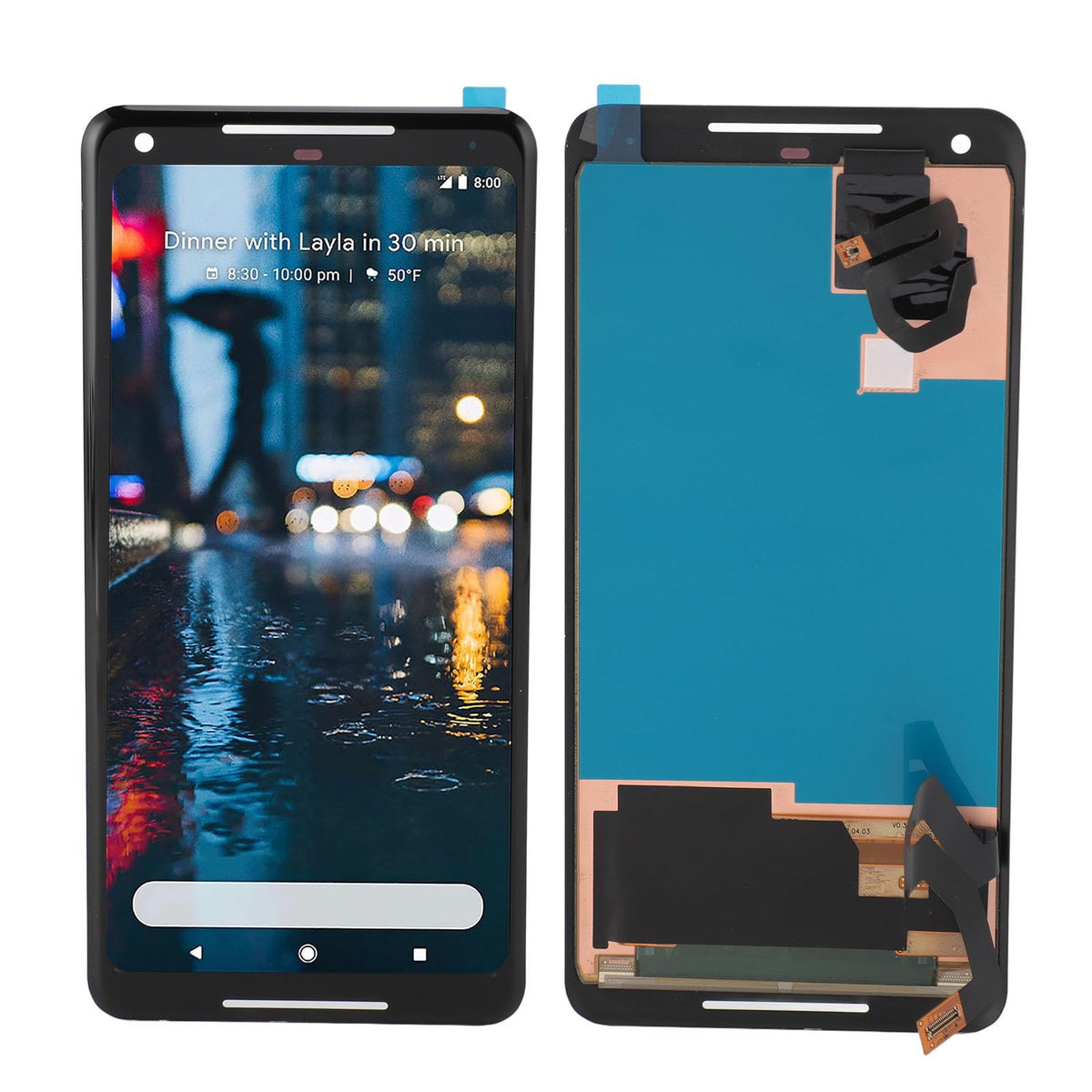 6.0 Inch Amoled Oled Display Screen Replacement For Pixel 2Xl 2 Xl G011C, Screen Replacement Kit For Pixel 2 Xl, Amoled Lcd Disp