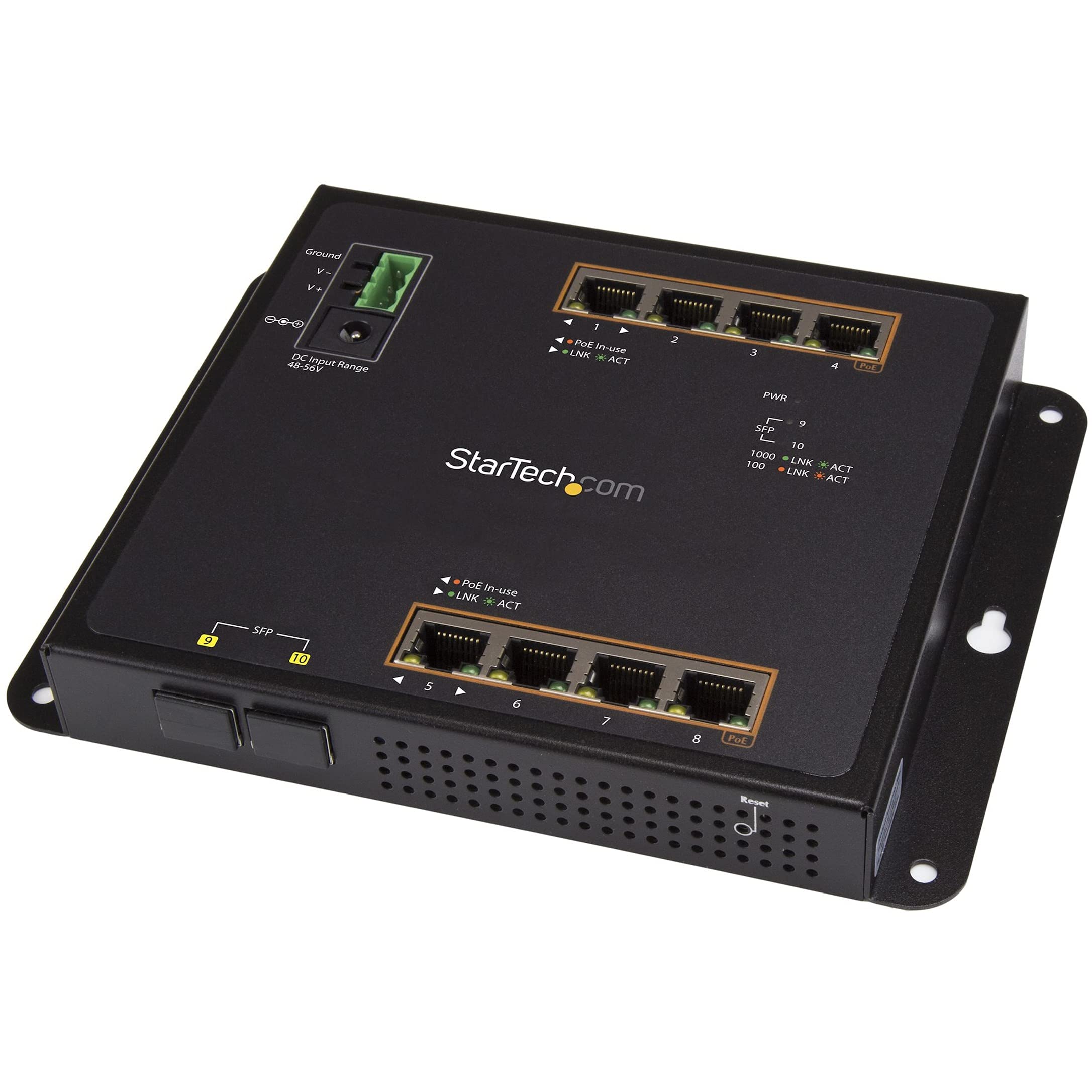 Industrial 8 + 2Port Gigabit Poe+ Switch