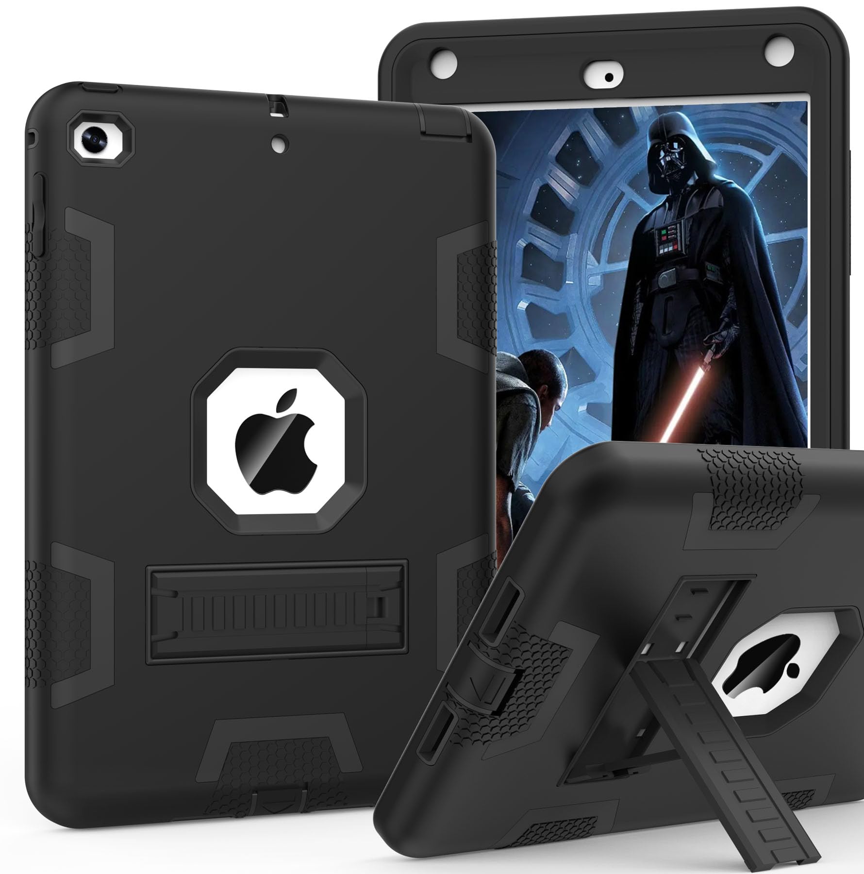 Ccmao Ipad Mini 5 Case 2019, Ipad Mini 4 Case 2015, Heavy Duty Shockproof Hybrid Protective Cover For Ipad Mini 5Th/4Th Generati