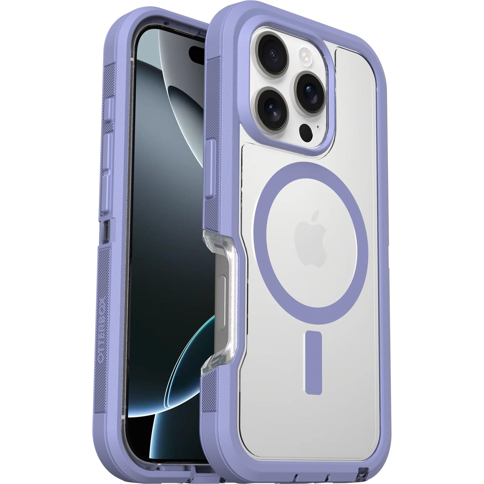 Otterbox Iphone 16 Pro Defender Series Xt Clear Case   Denver Dusk Clear