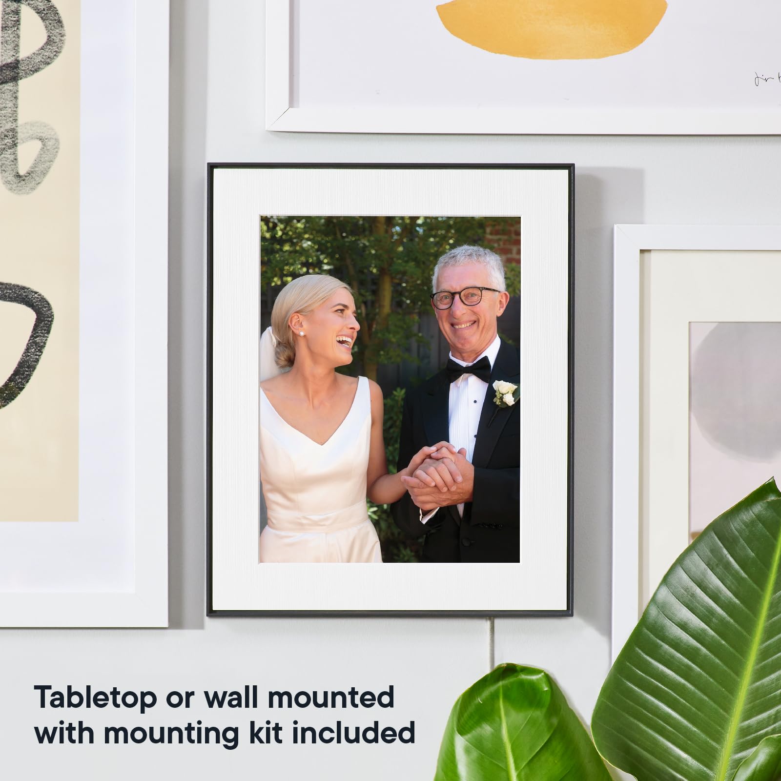 Aura Walden 15'' Wifi Digital Picture Frame | The Best Digital Frame For Gifting | Send Photos From Your Phone | Quick, Easy Set