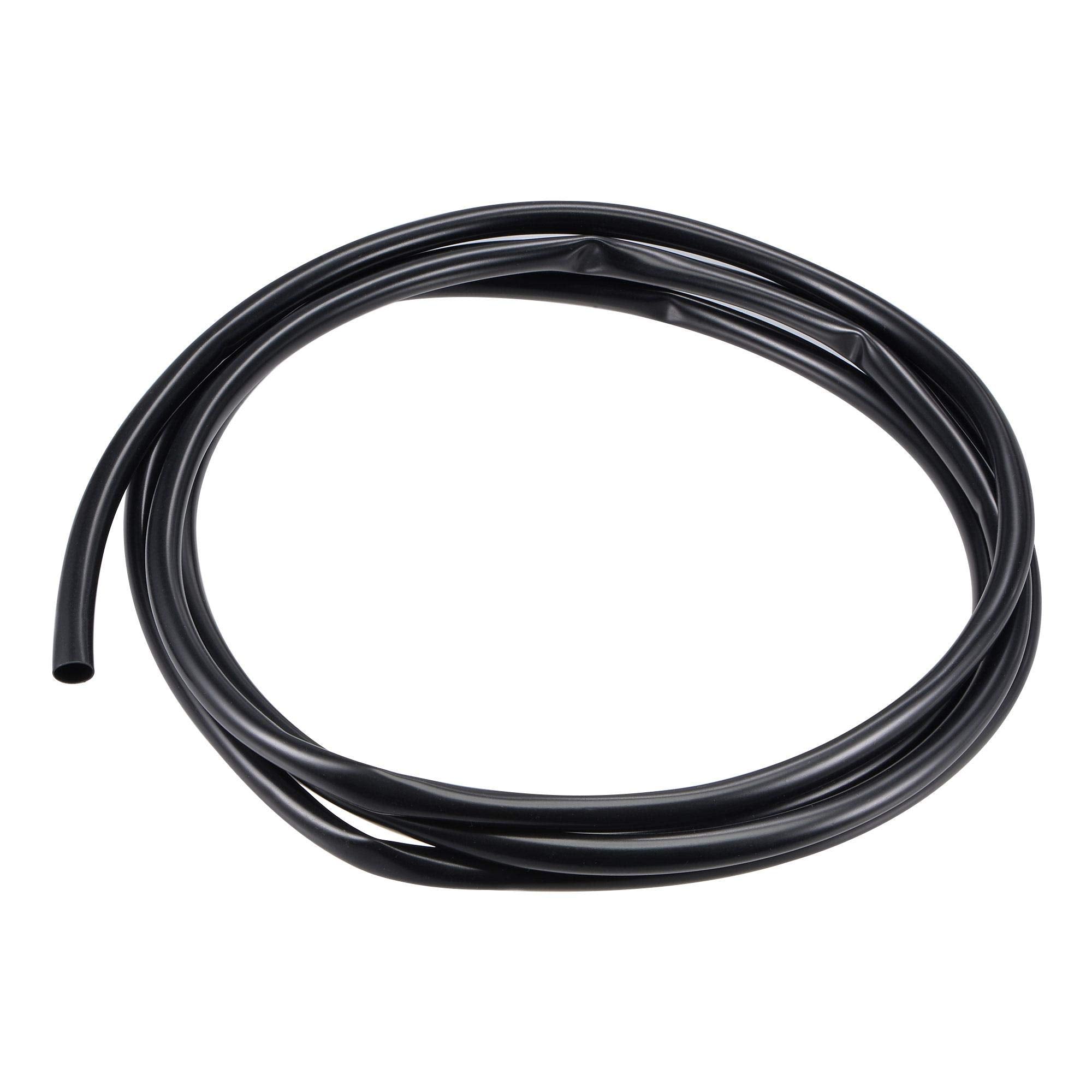 Uxcell Black Pvc Tube Wire Harness Tubing, 8.5Mm Id 10Ft Sleeve For Wire Sheathing Wire Protection