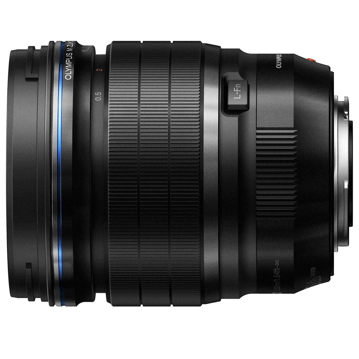 Om System Olympus M.Zuiko Digital Ed 45Mm F1.2 Pro For Micro Four Thirds System Camera, Ultra Bright F1.2 Lens, Weather Sealed D