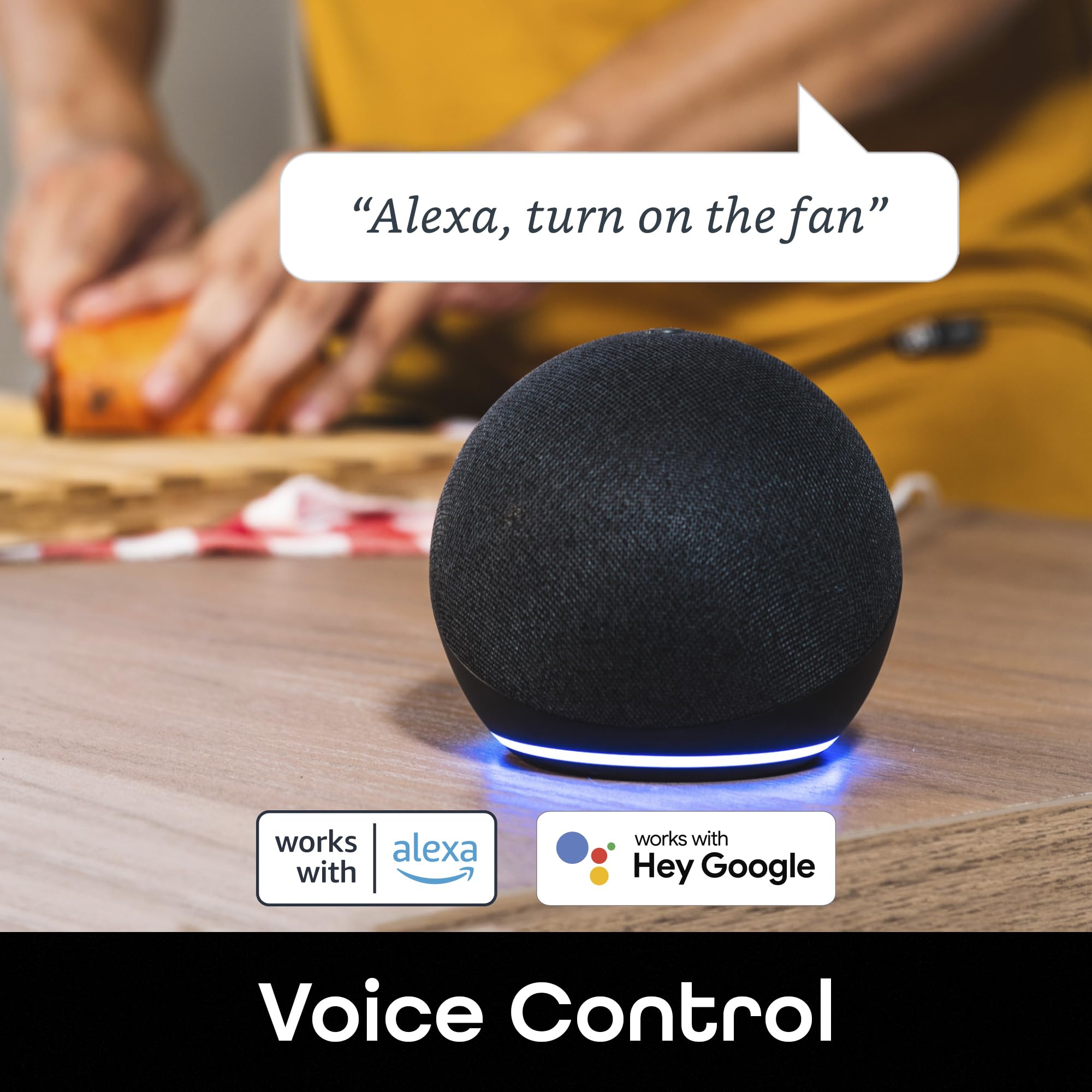 Geeni Surge Ultra Smart Surge Protector   8 Outlets, Remote Control, Surge Protection, Voice Control With Alexa & Google Assista