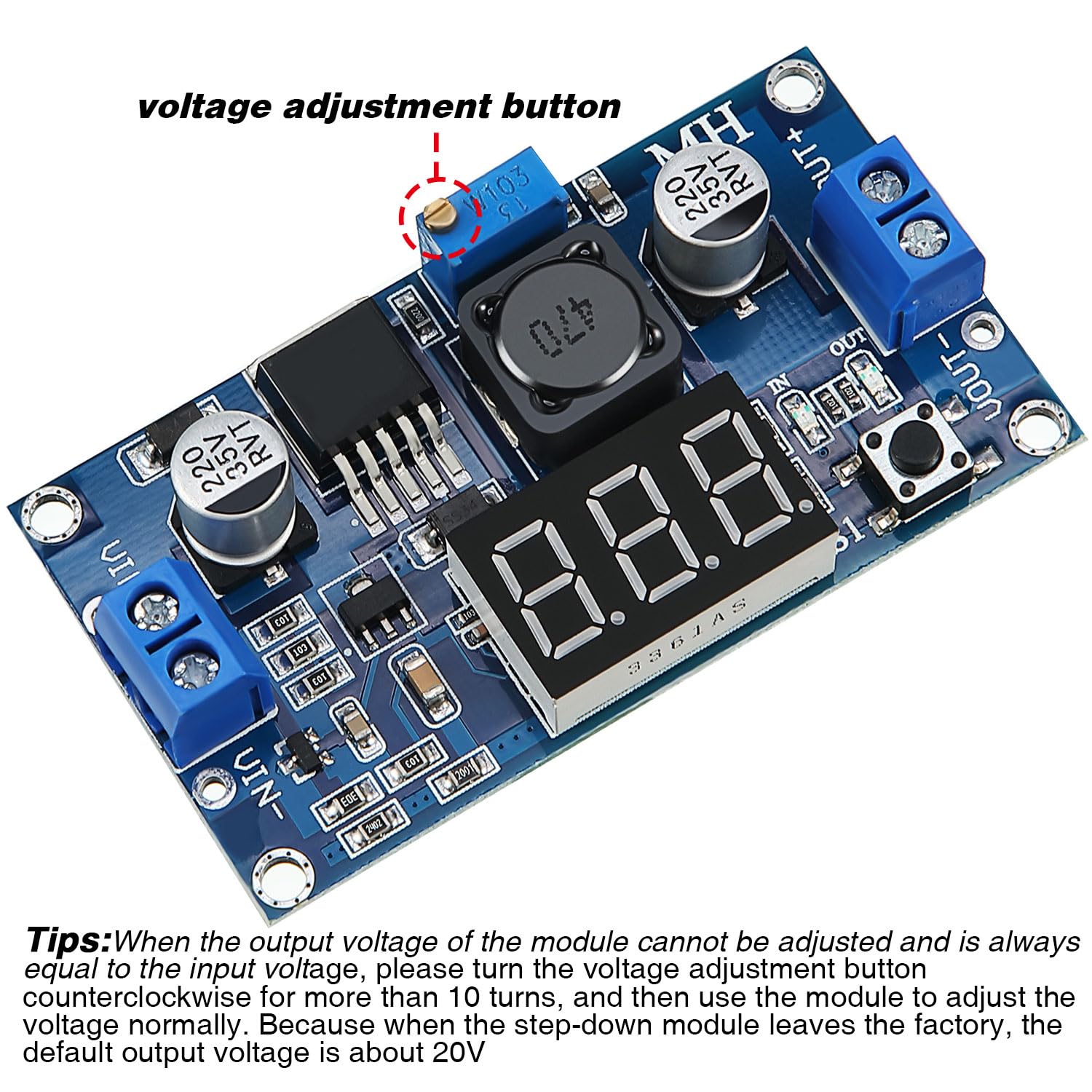 4 Pieces Adjustable Lm2596S Dc Dc Buck Converter Reduced Voltage Regulator Power Module 36V 24V 12V To 5V 2A Voltage Stabilizer