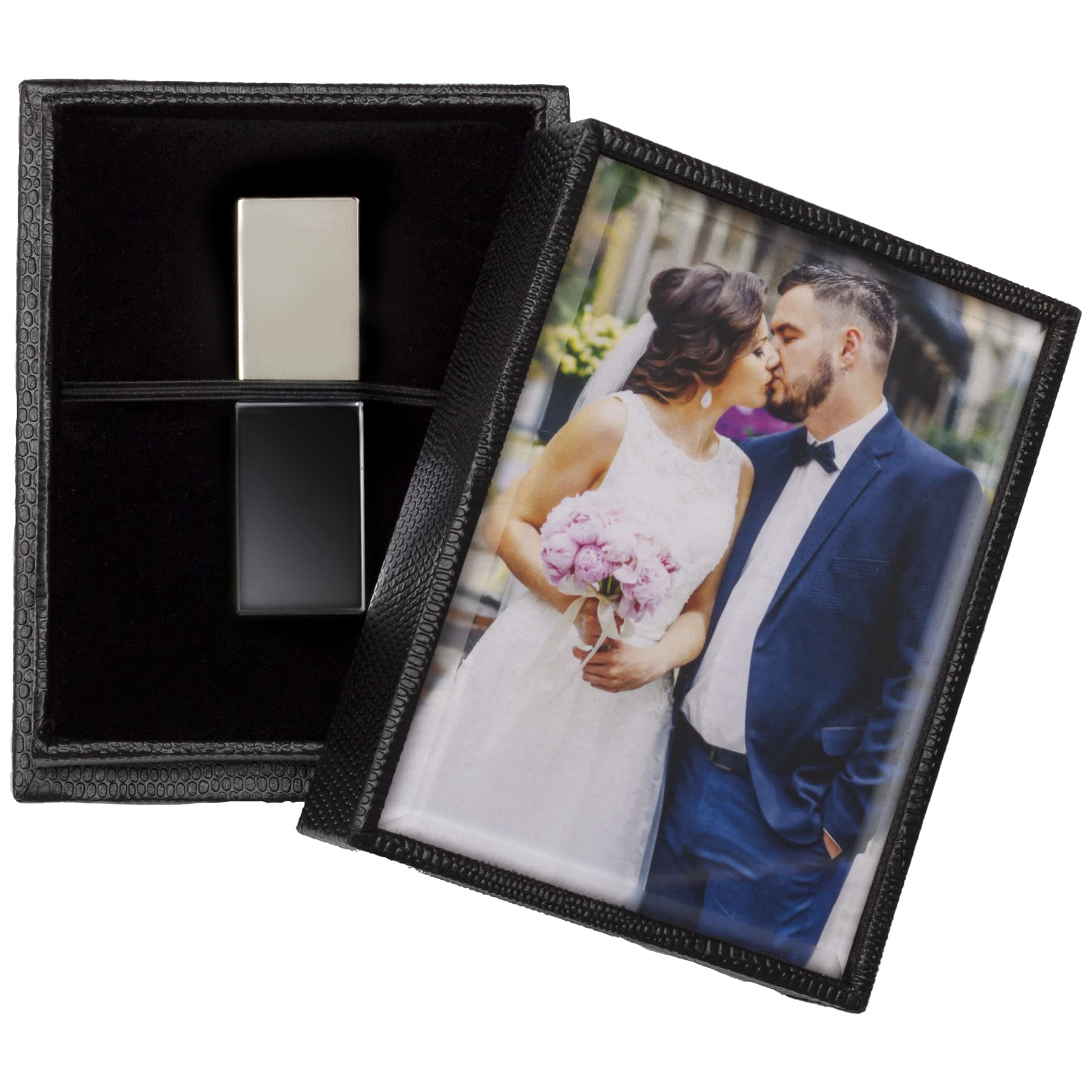Neil Enterprises Inc. Elite Flash Drive Box With 2.875'' X 3.875'' Cover Photo