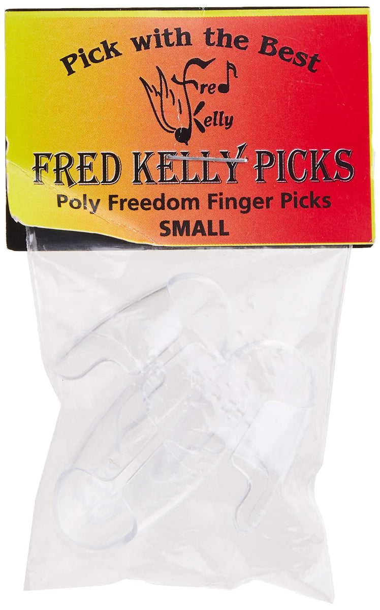 Fred Kelly Picks P7Ff M 3 Poly Freedom Finger Pick Medium Guitar Pick ...