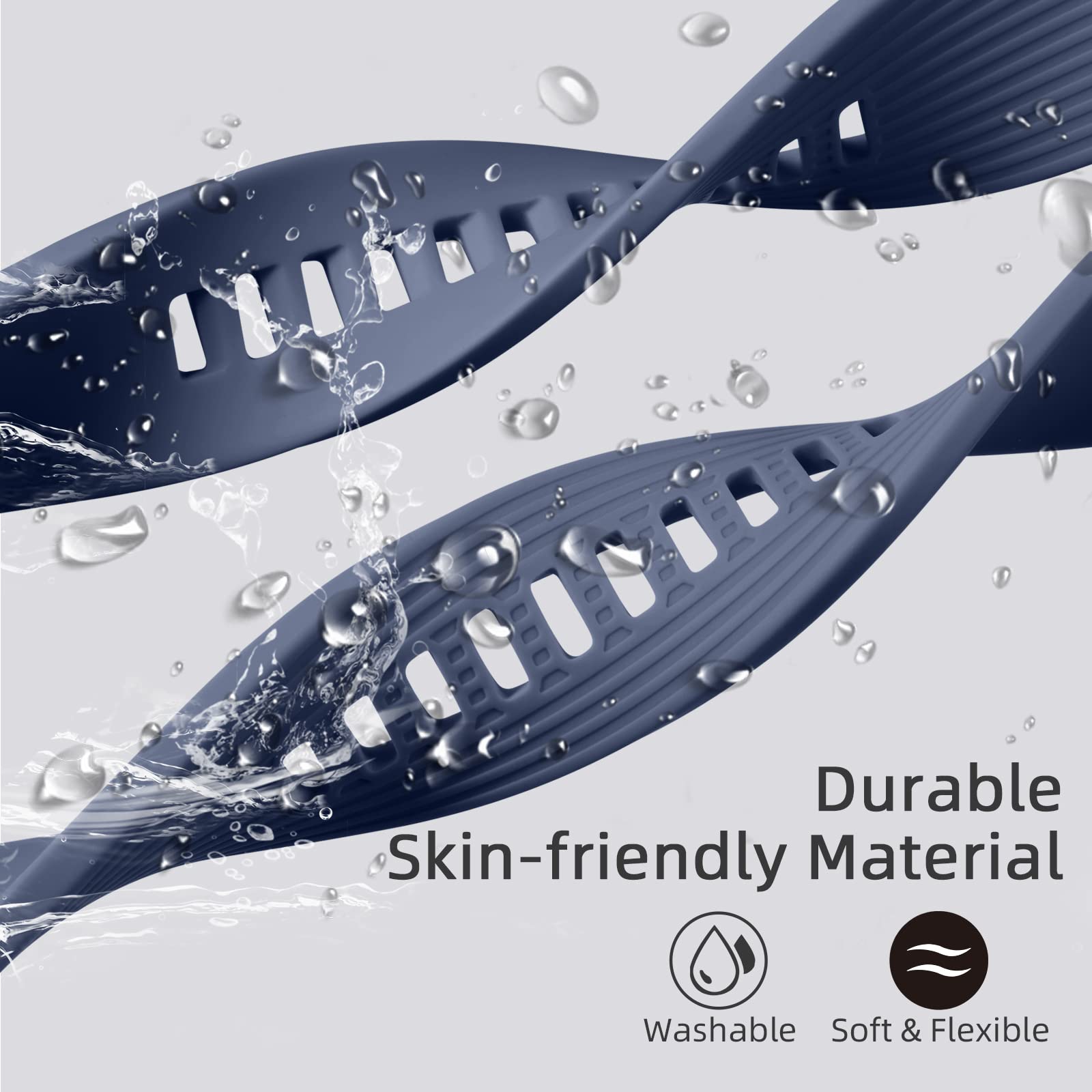 Lerobo [2 Pack Compatible With Samsung Galaxy Watch 3 Band 45Mm/Galaxy Watch Band 46Mm/Gear S3 Frontier, 22Mm Smart Watch Band S