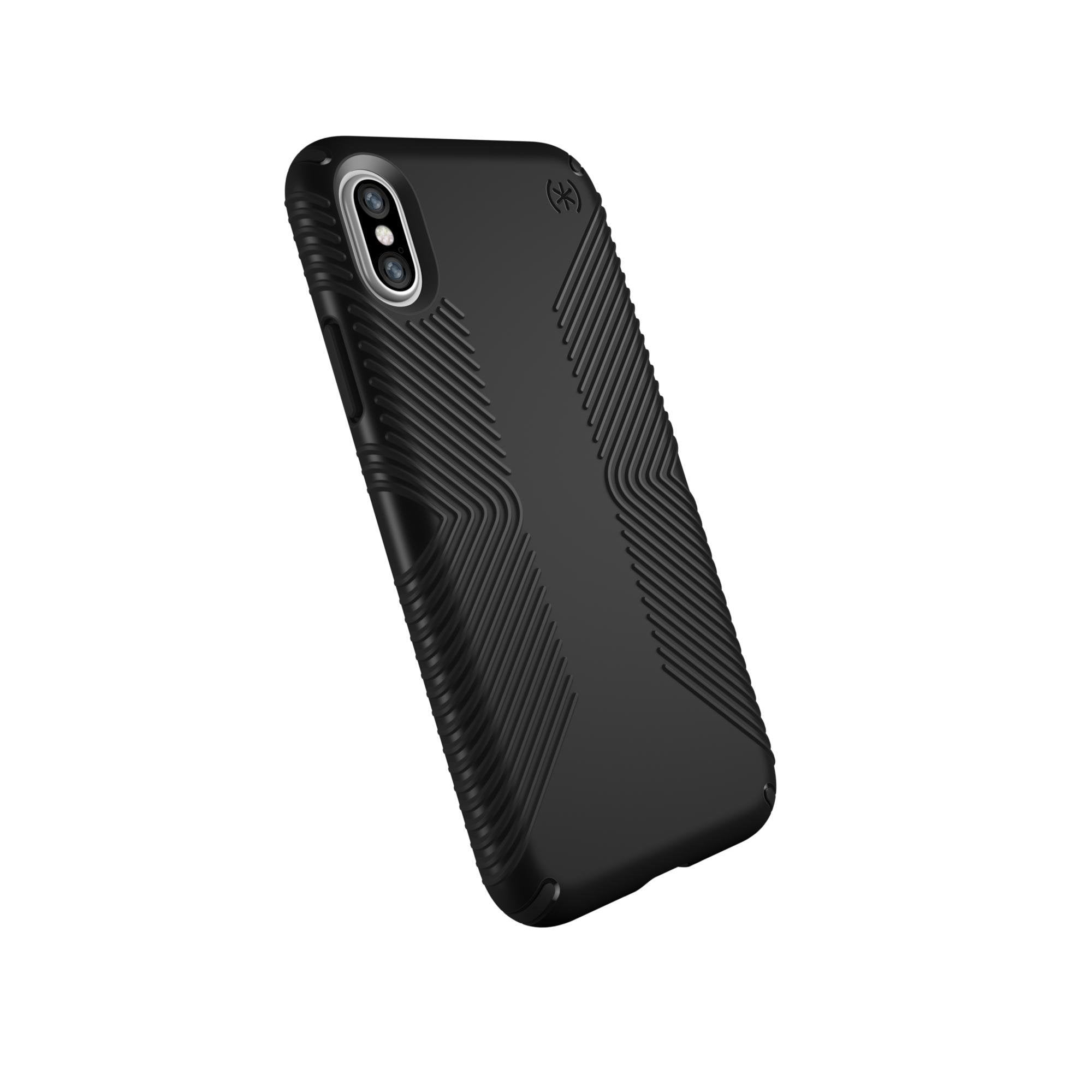 Speck Products Presidio Grip Case For Iphone Xs/Iphone X, Black/Black